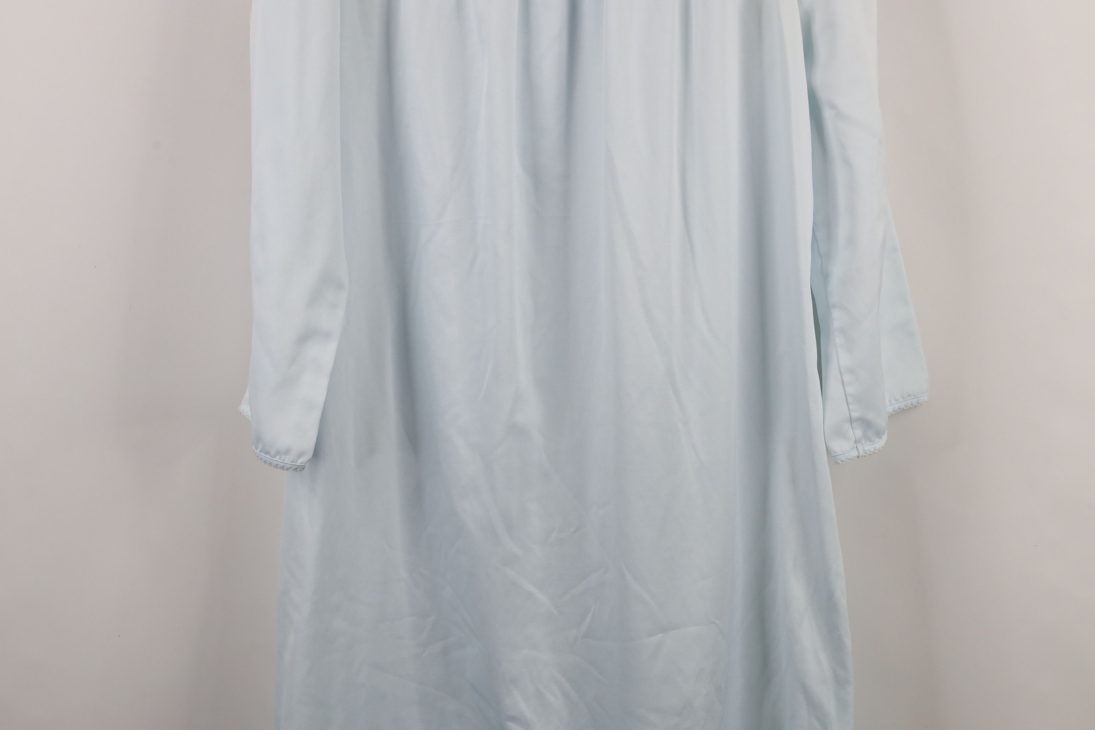 Vintage Vintage 90s Miss Elaine Lace Long Sleeve Night Gown Shirt Size M / US 6-8 / IT 42-44 - 12 Thumbnail