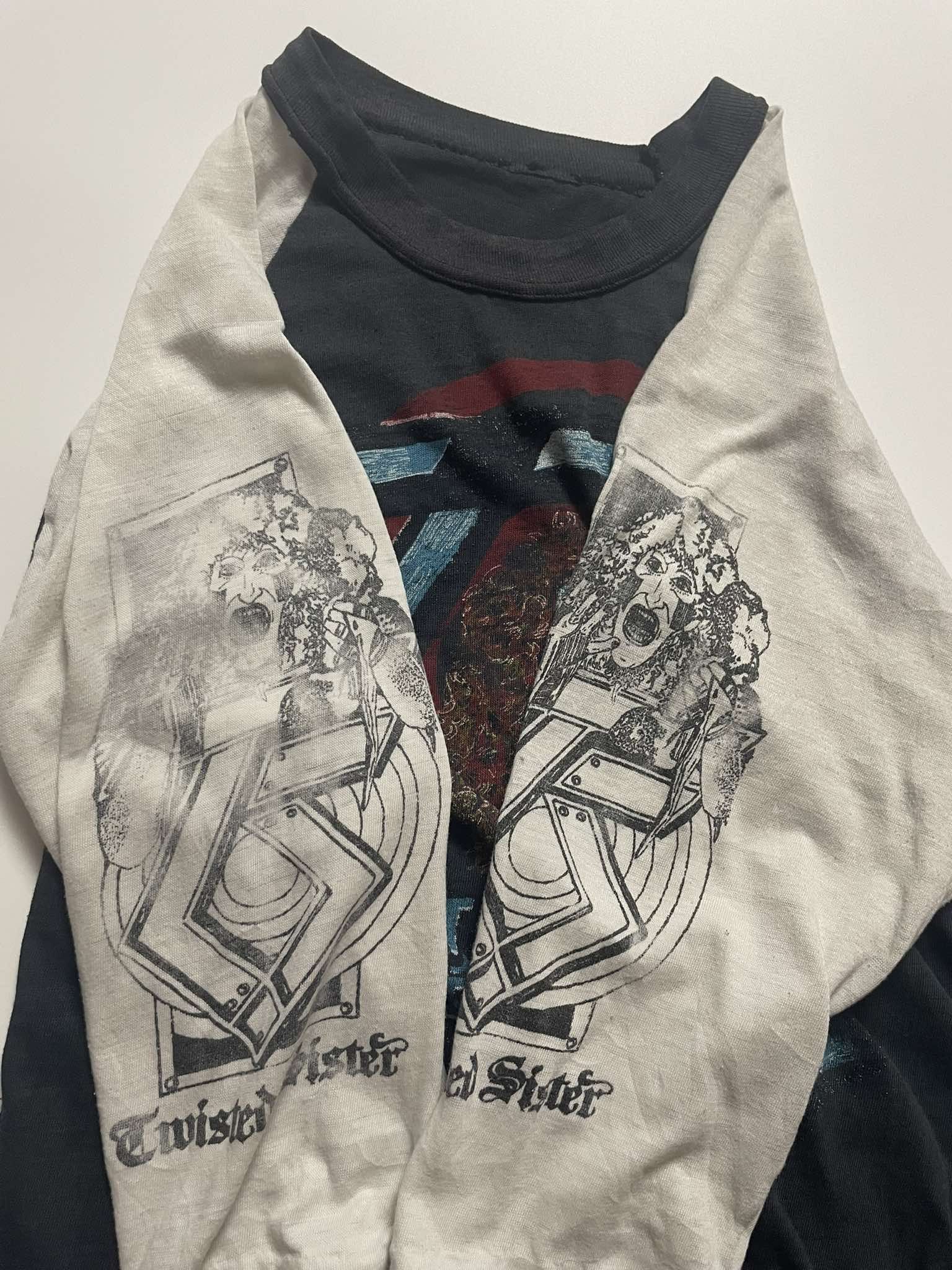 Band Tees × Vintage Vintage Twisted Sister Band Shirt Size US XS / EU 42 / 0 - 8 Thumbnail