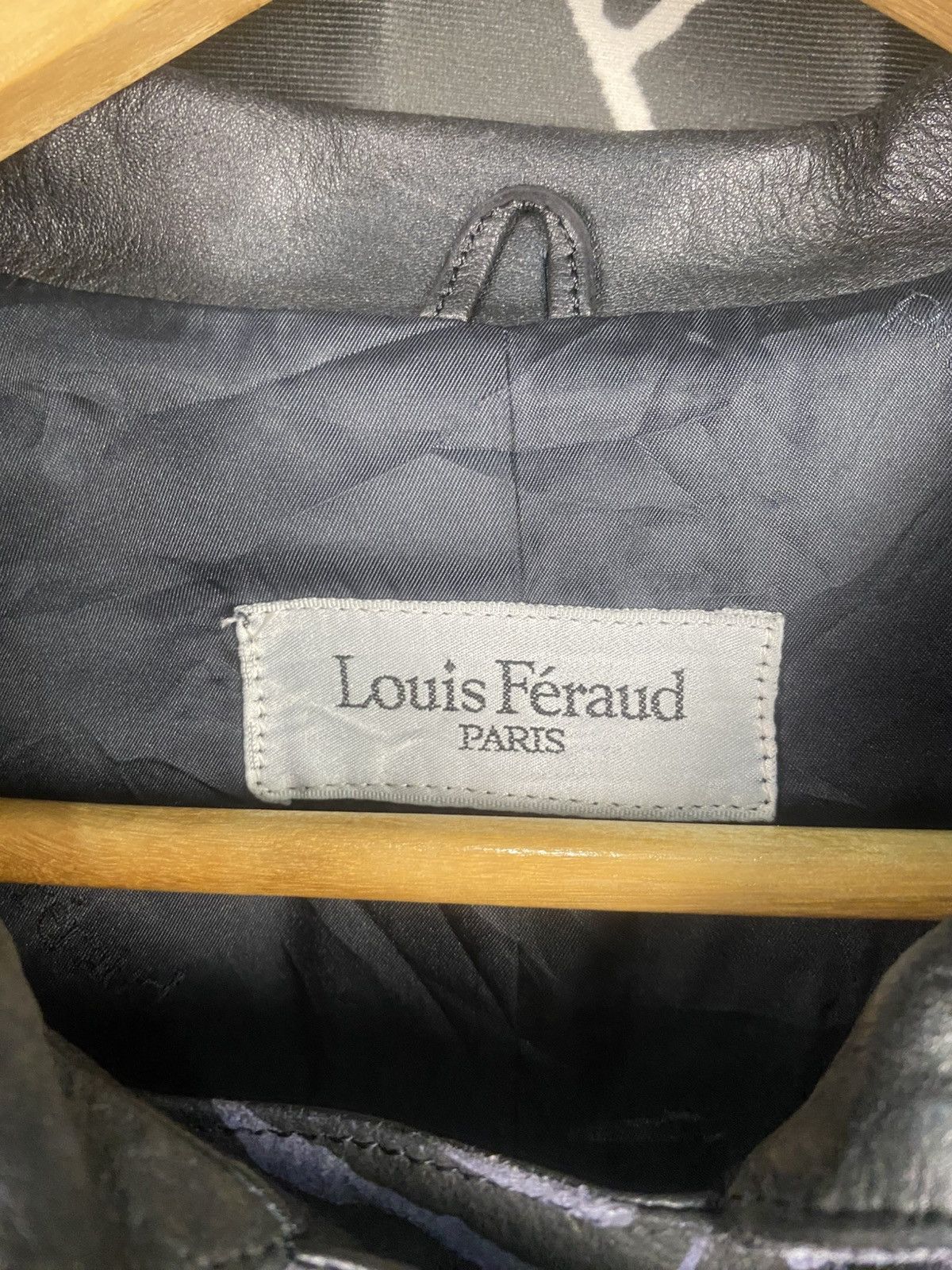 Louis Feraud Vintage Louis Feraud Printed Heavy Jacket Size US L / EU 52-54 / 3 - 5 Thumbnail