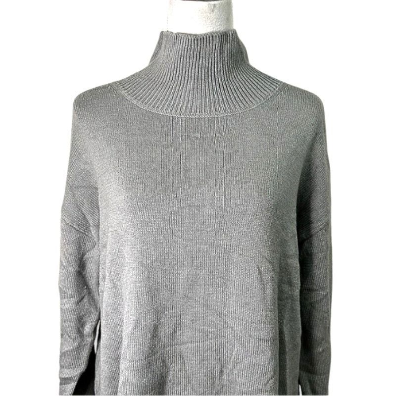 Other Melrose & Market Sweater Dress Tunic Gray Women's S NWT Size S / US 4 / IT 40 - 2 Thumbnail