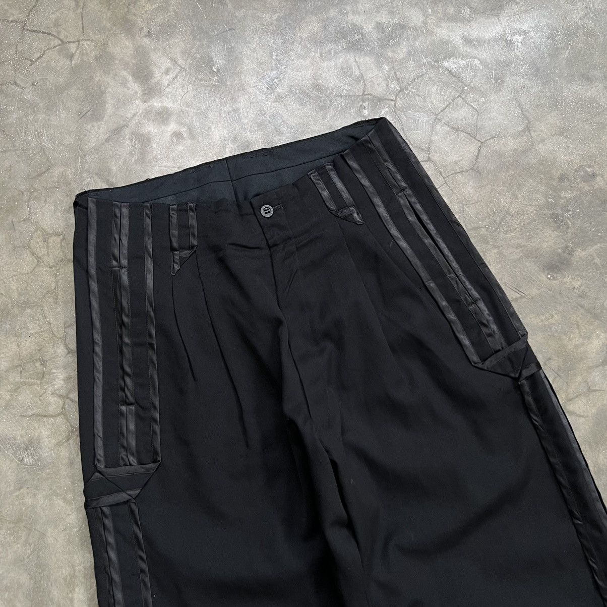 Isamu Katayama Backlash 1980s Arrston Volaju Kohshin Satoh Side Stripe Trouser Size US 31 - 3 Thumbnail