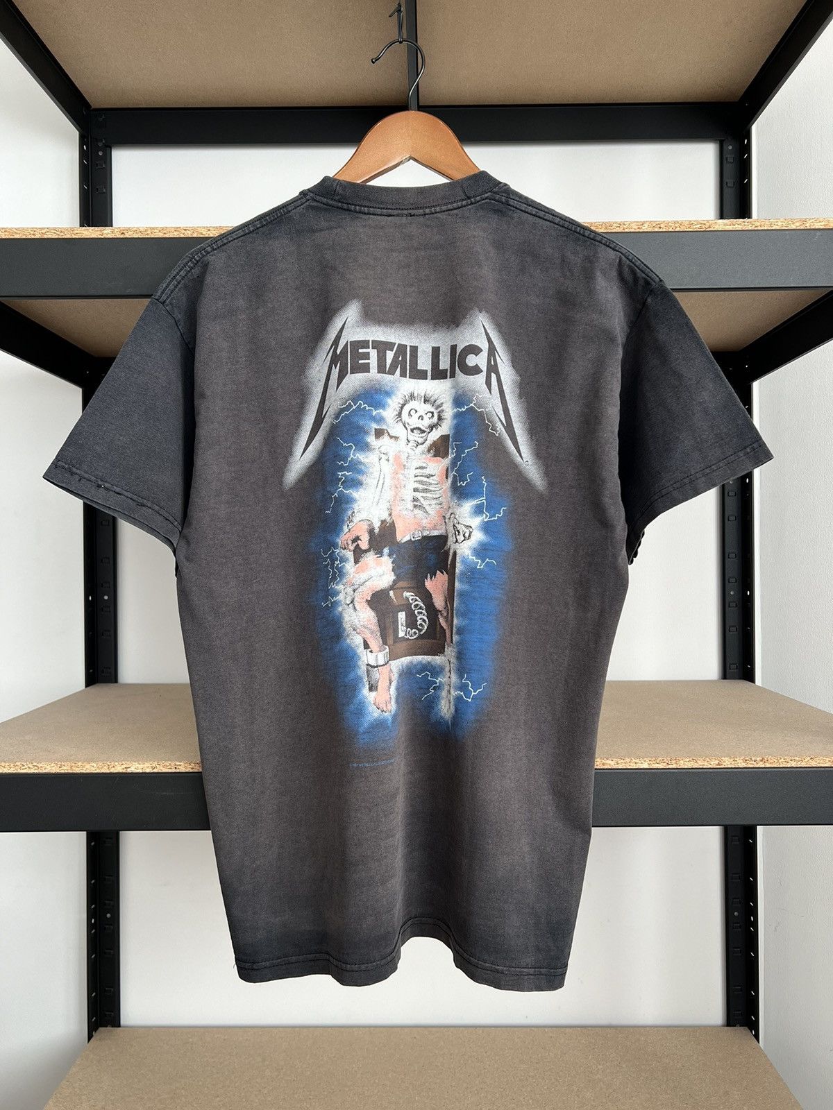 Band Tees Vintage 2000s Metallica Kill 'Em All Lightning 1994 Reprint Size US M / EU 48-50 / 2 - 1 Thumbnail