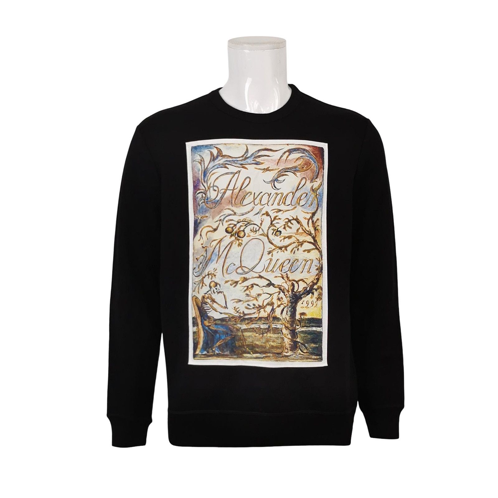 Alexander McQueen Alexander McQueen Graphic Print Sweatshirt US M Size US M / EU 48-50 / 2 - 1 Thumbnail