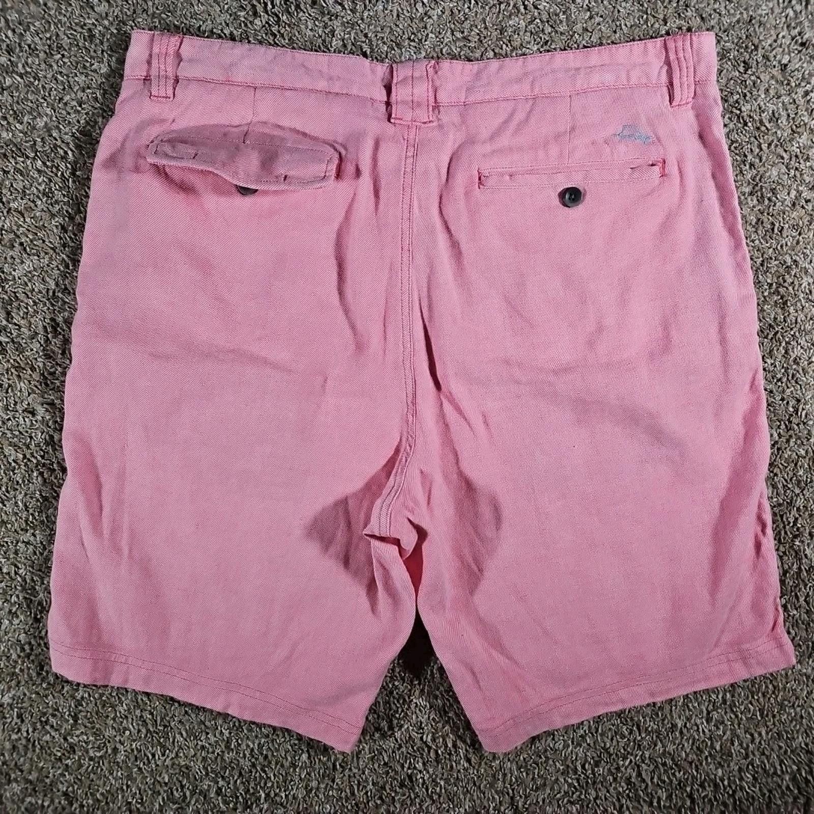 Tommy Bahama Tommy Bahama Sz 36 Pink Linen Shorts Size US 36 / EU 52 - 6 Thumbnail