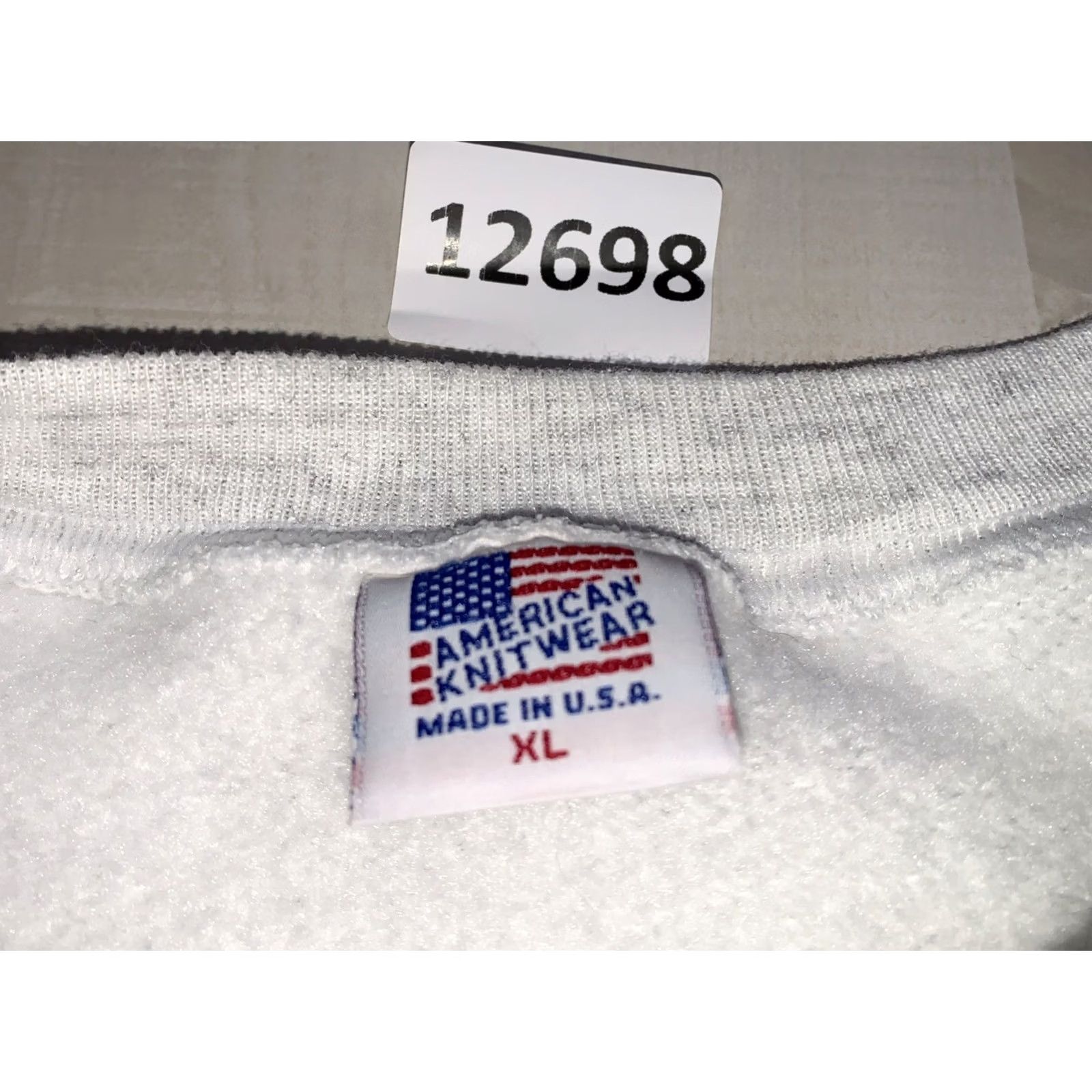 Vintage VINTAGE American Knitwear Washington D.C Graphic Sweatshirt Mens XL Gray 90s Pullover Crew Neck Long Sleeve National USA Made Size US XL / EU 56 / 4 - 7 Thumbnail