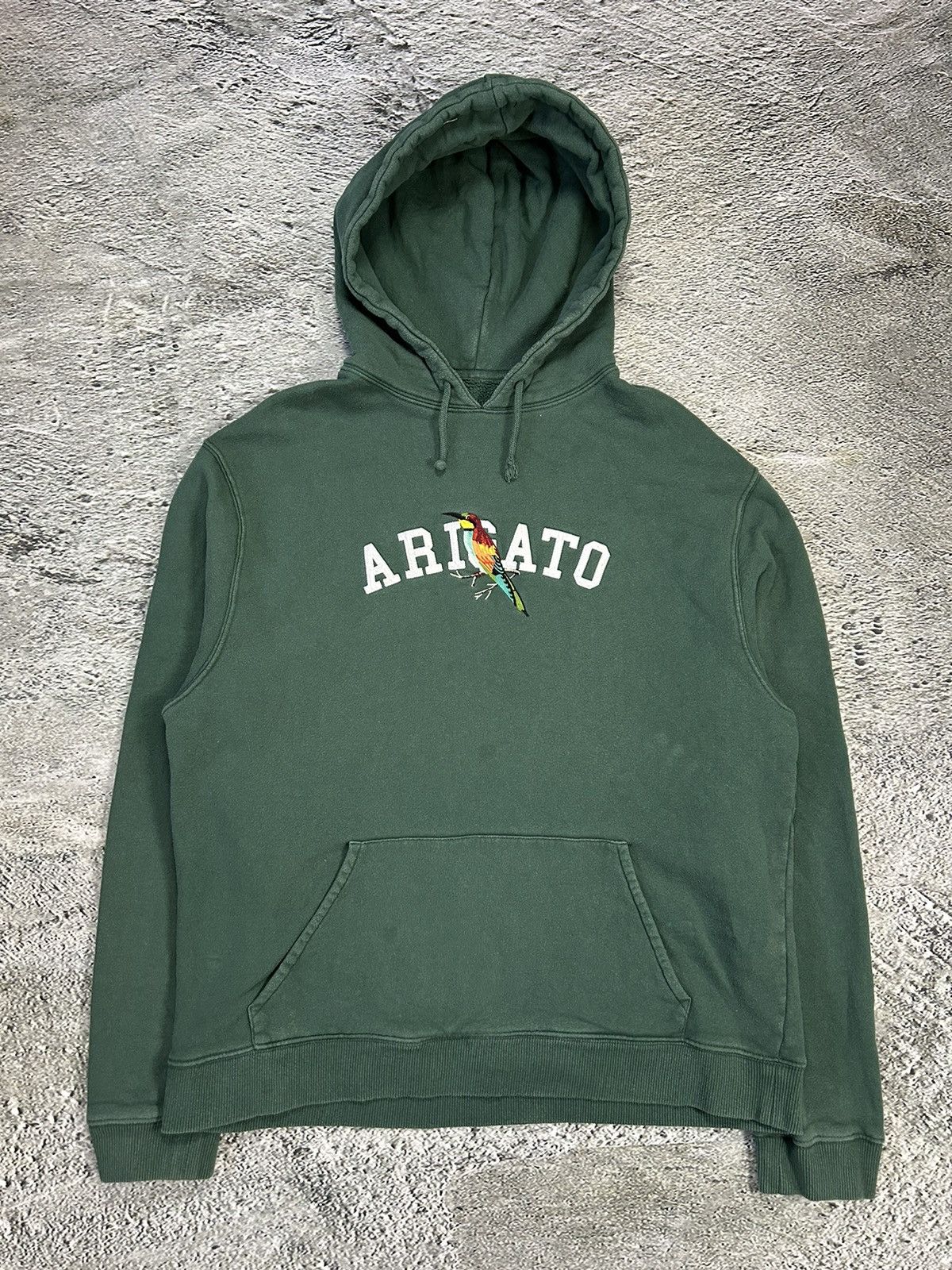 Axel Arigato Axel Arigato hoodie green ivy bee bird big logo collage Size US L / EU 52-54 / 3 - 1 Thumbnail