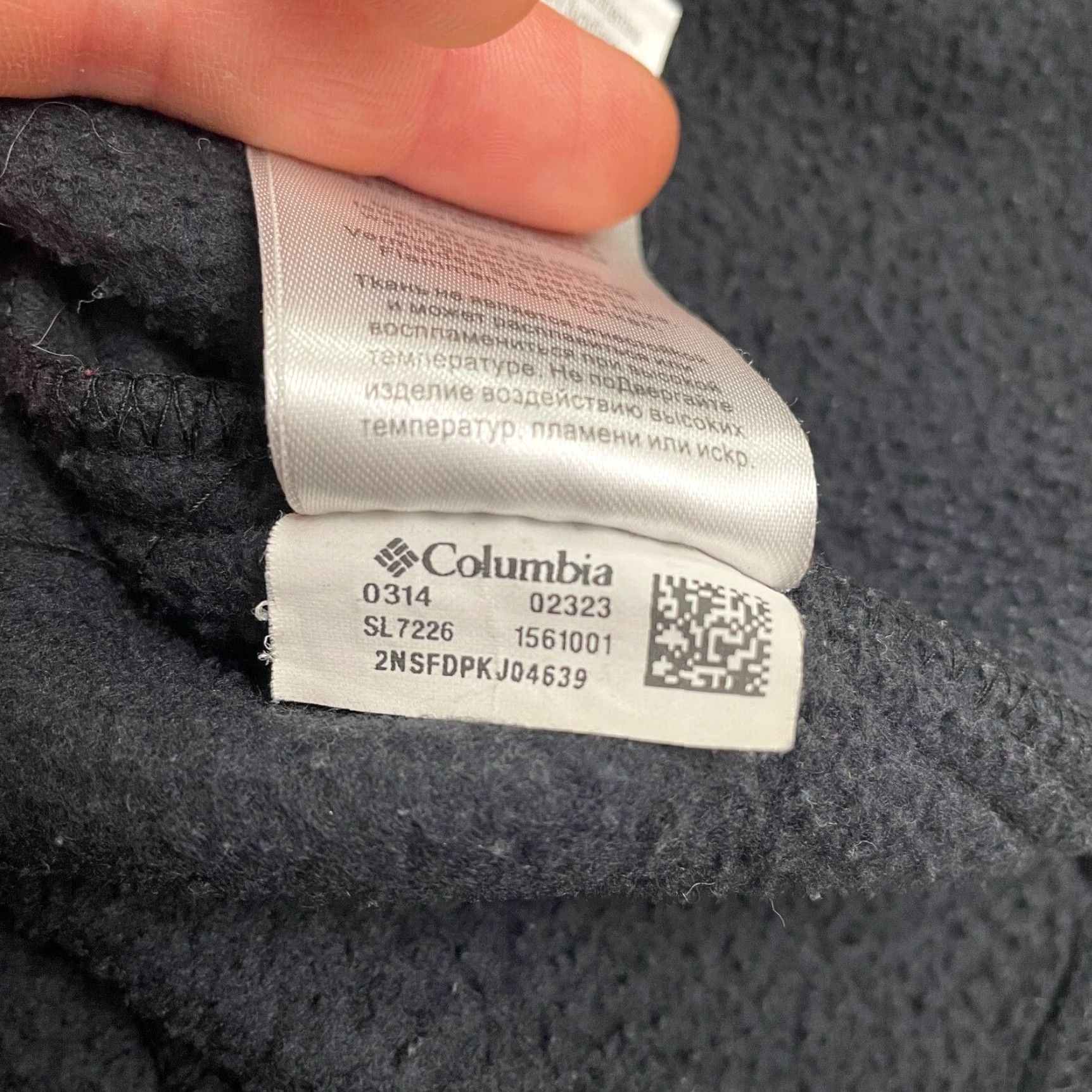 Vintage Columbia Interchange Full Zip Fleece Jacket Womens M Black Jacket Women Regular Size M / US 6-8 / IT 42-44 - 7 Thumbnail