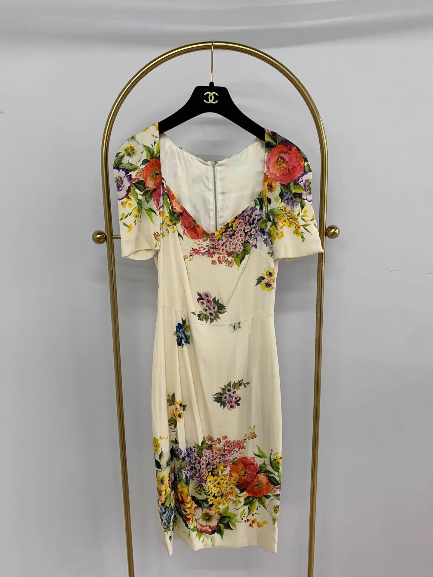 Dolce & Gabbana Dolce & Gabbana Printed Dress Size 40 New Size S / US 4 / IT 40 - 1 Thumbnail
