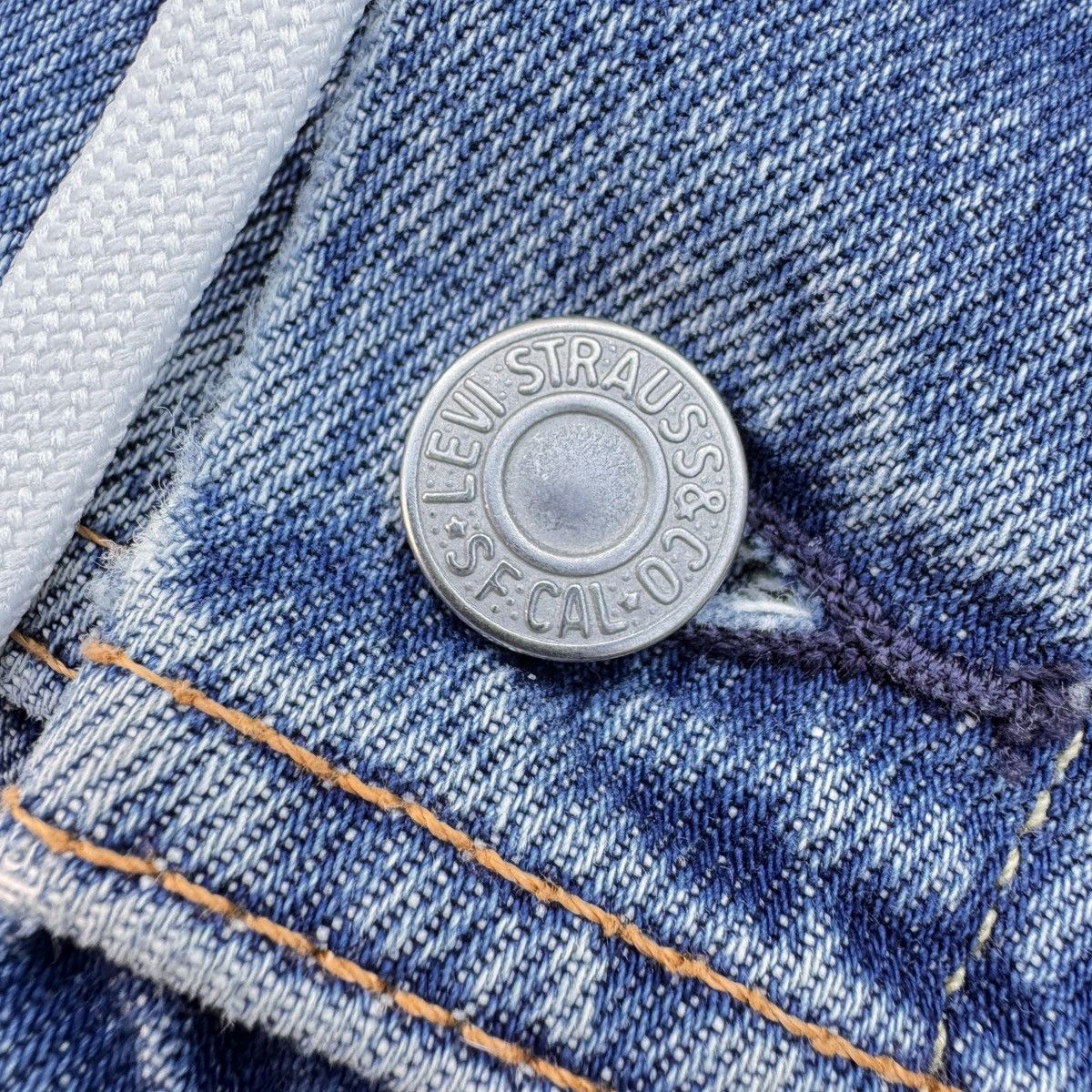Levi's × Vintage Levi’s Hooded Trucker Jacket | Denim Vest | Y2K Vintage Size US S / EU 44-46 / 1 - 4 Thumbnail