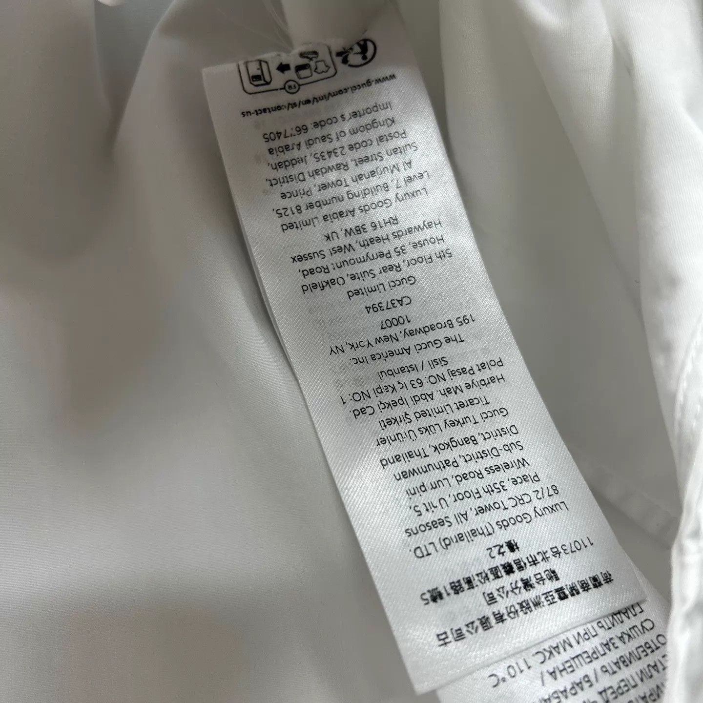 Gucci Gucci Horsebit White Women's Shirt 36 (99 New) Size XS / US 0-2 / IT 36-38 - 5 Thumbnail