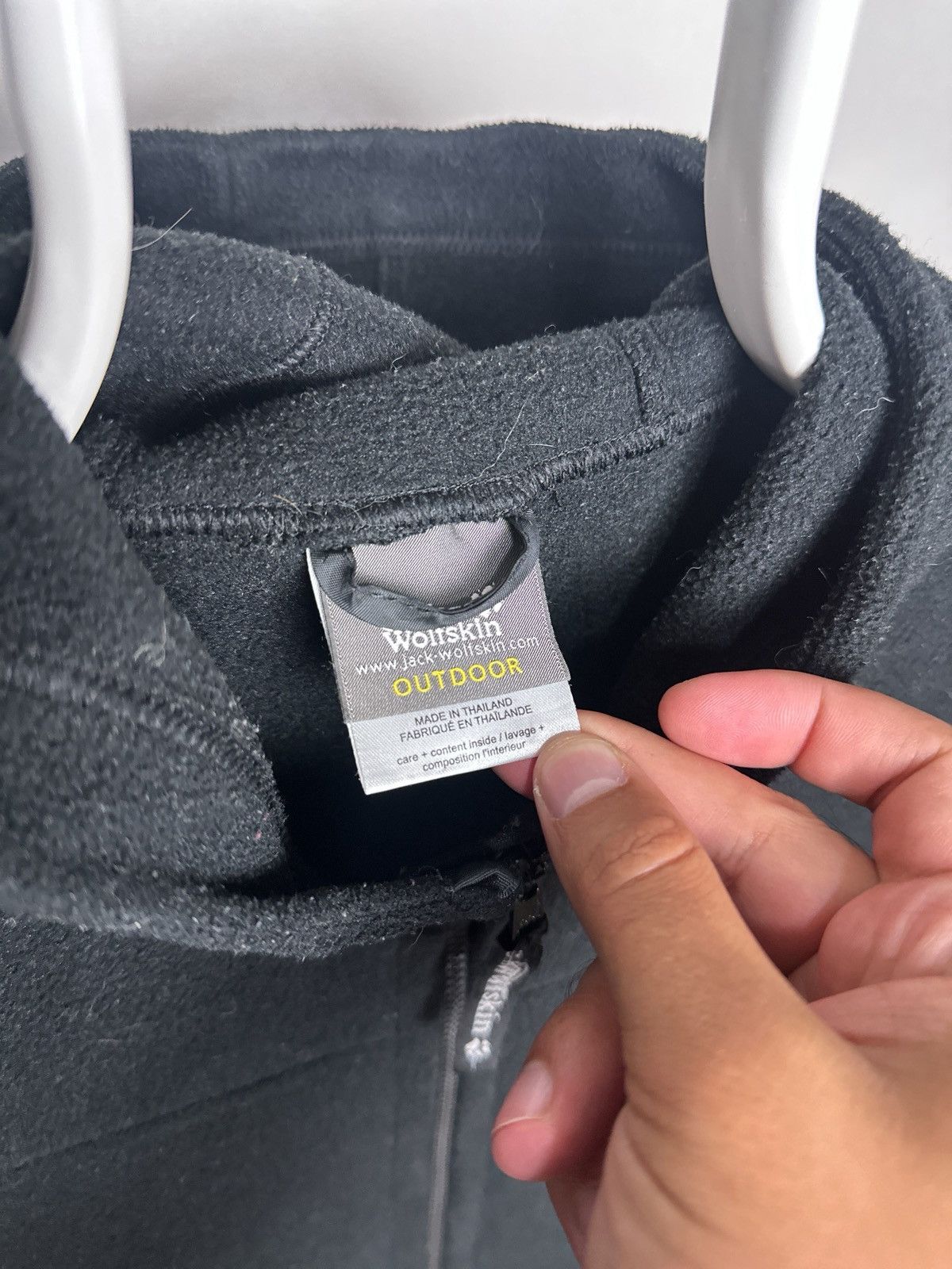 Jack Wolfskin Jack Wolfskin Nanuk Outdoor Light Jacket Zip Fleece Size M Size US M / EU 48-50 / 2 - 6 Thumbnail