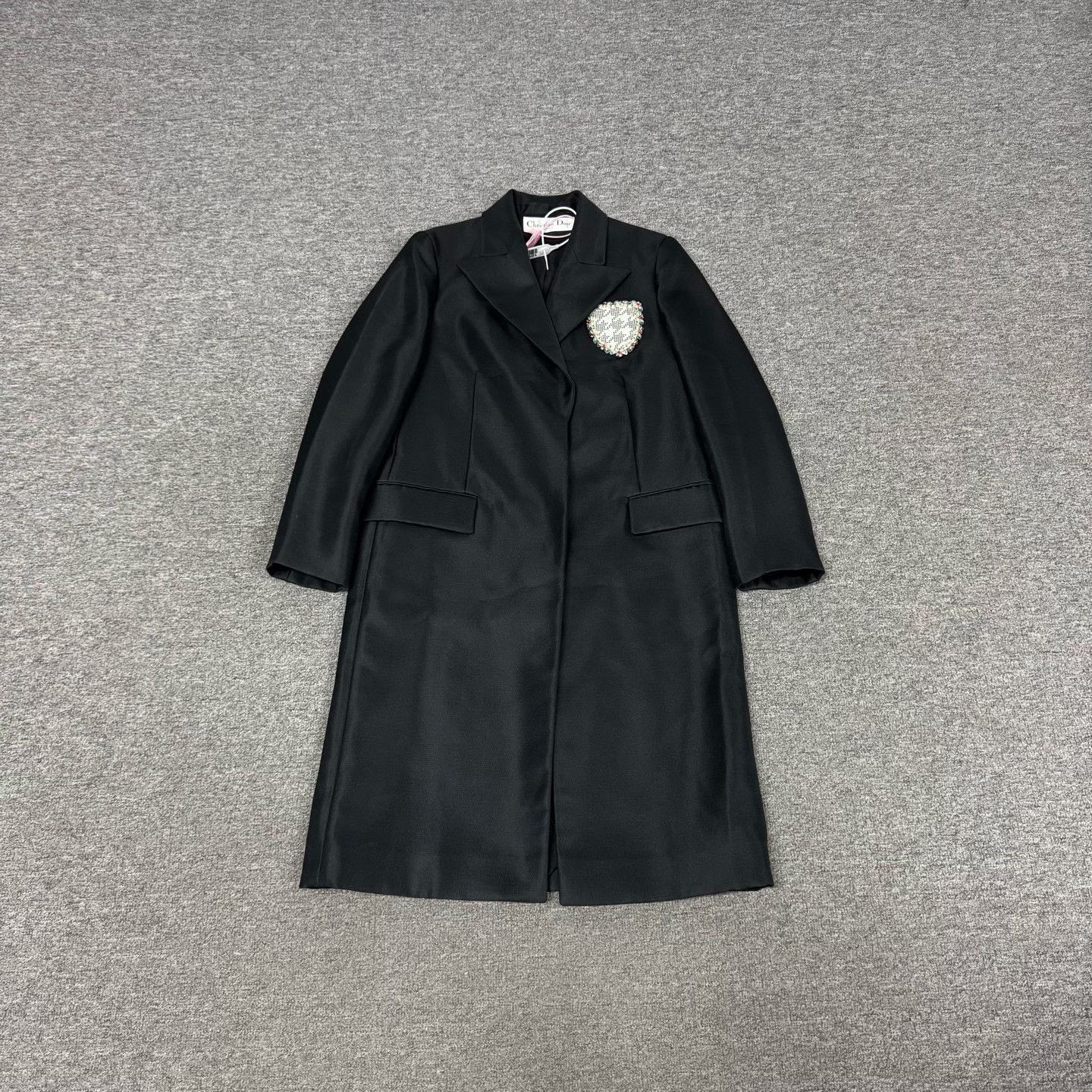 Dior Dior Haute Couture Shield Badge Blazer Coat Size XS / US 0-2 / IT 36-38 - 1 Thumbnail