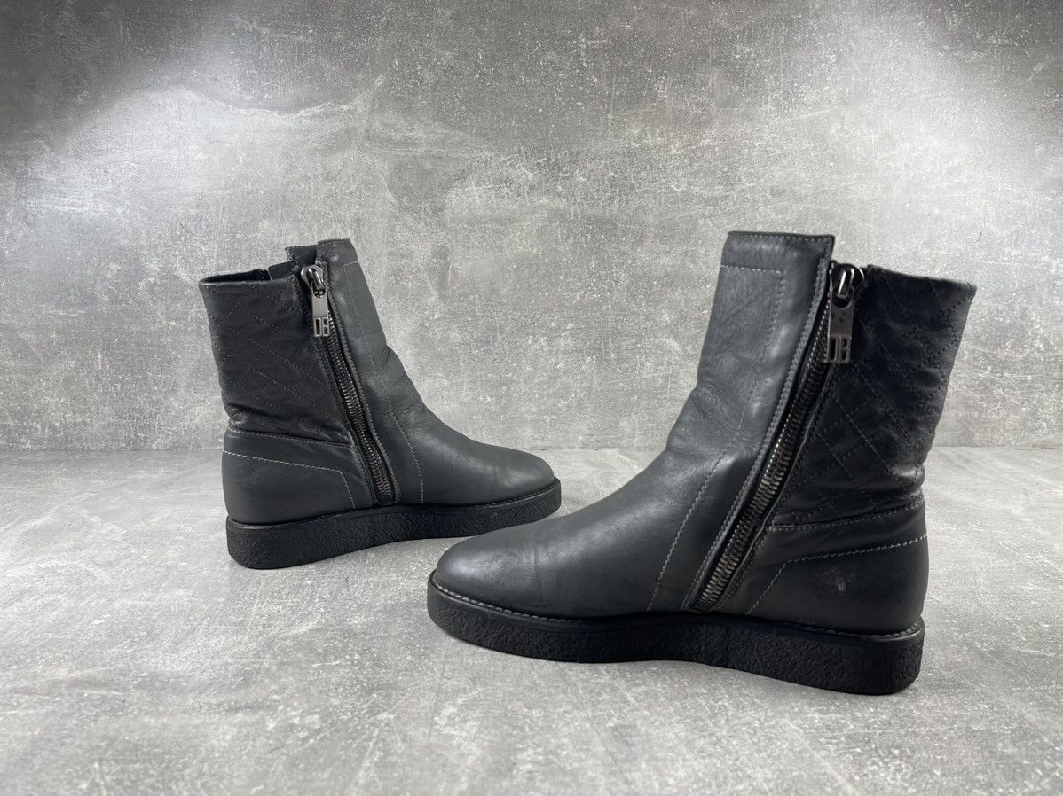 Dirk Bikkembergs Dirk Bikkembergs Leather Ankle Zip Boots Black Size US 7 / IT 37 - 6 Thumbnail