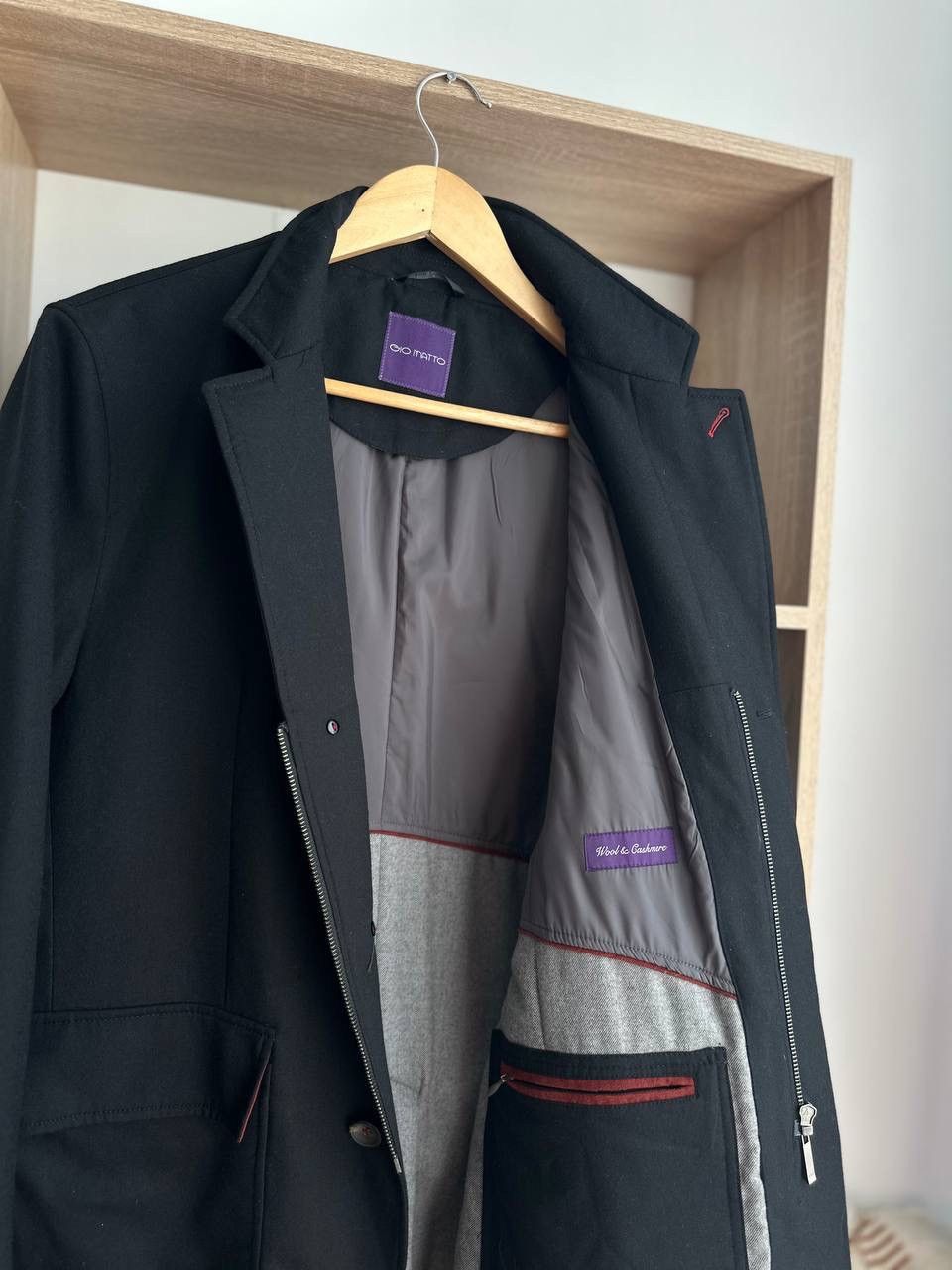 Japanese Brand × Vintage Vintage GIO Matto Purple Label Wool Cashmere Blazer Jacket Size 38R - 14 Thumbnail
