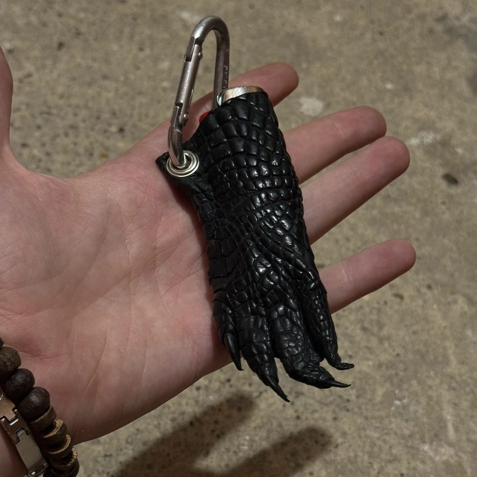 Other Real Crocodile paw leather lighter-case Size ONE SIZE - 5 Thumbnail