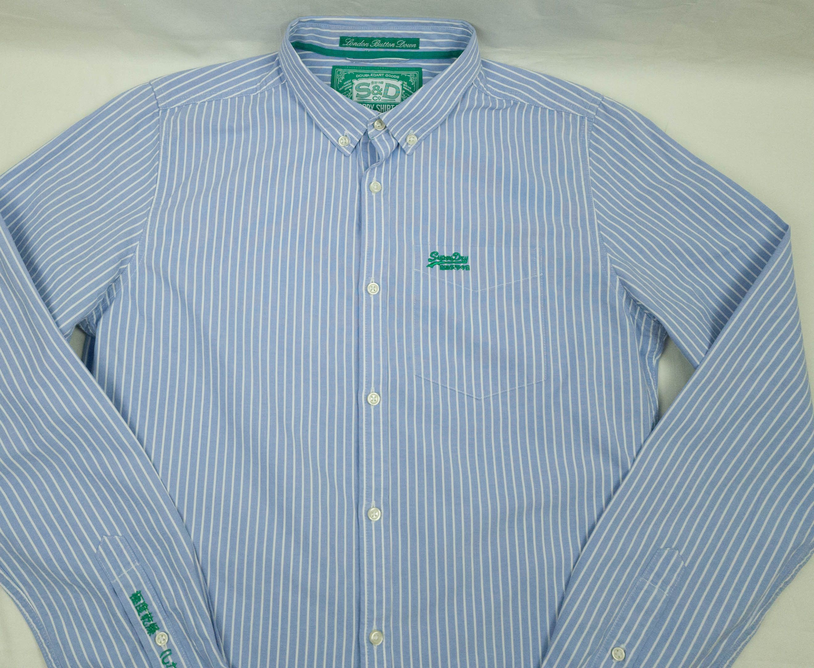 Superdry MENS SUPERDRY SHIRT LONG SLEEVE COTTON SIZE M EXCL Size US M / EU 48-50 / 2 - 4 Thumbnail