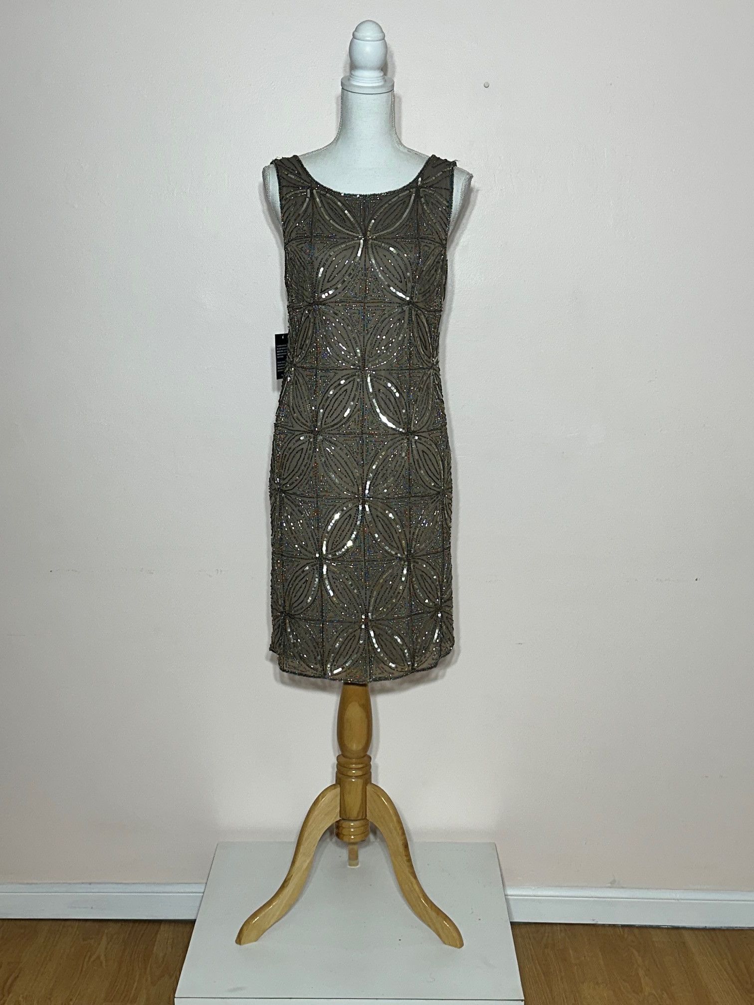 Vintage Prelude 20's style Beaded Sequin Dress Size M / US 6-8 / IT 42-44 - 1 Thumbnail