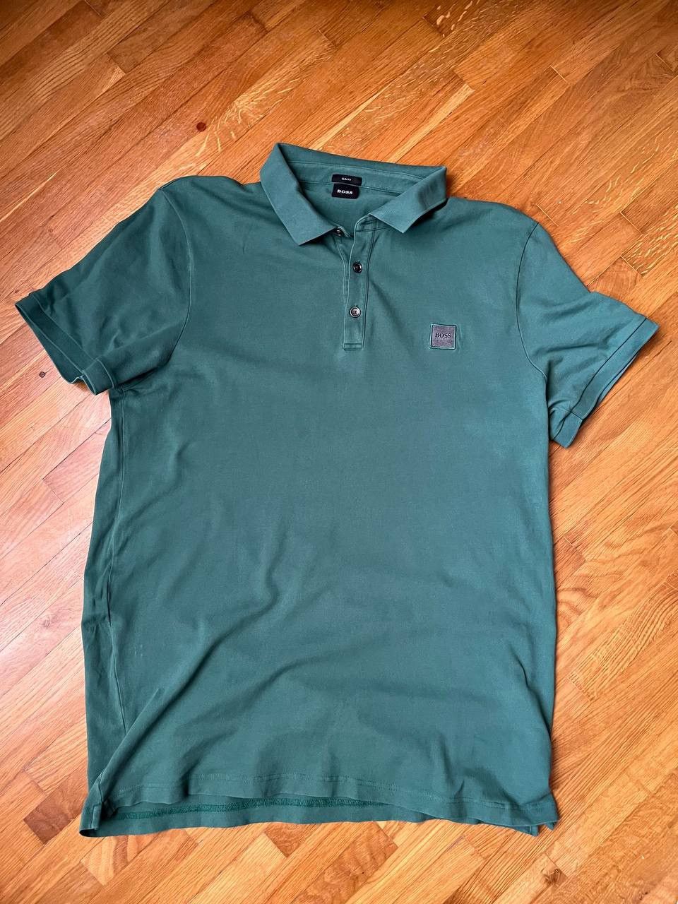 Hugo Boss Hugo Boss basic green polo tee Size US XXL / EU 58 / 5 - 1 Thumbnail
