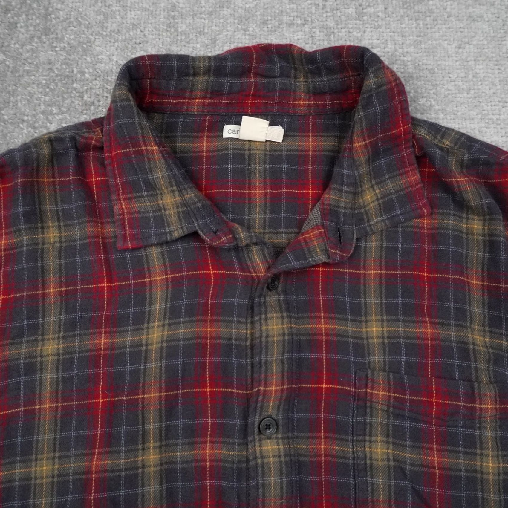 Carbon2Cobalt Carbon 2 Cobalt Collared Shirt Mens 2XL Tall Plaid Multicolor Long Sleeve Size US XXL / EU 58 / 5 - 7 Thumbnail