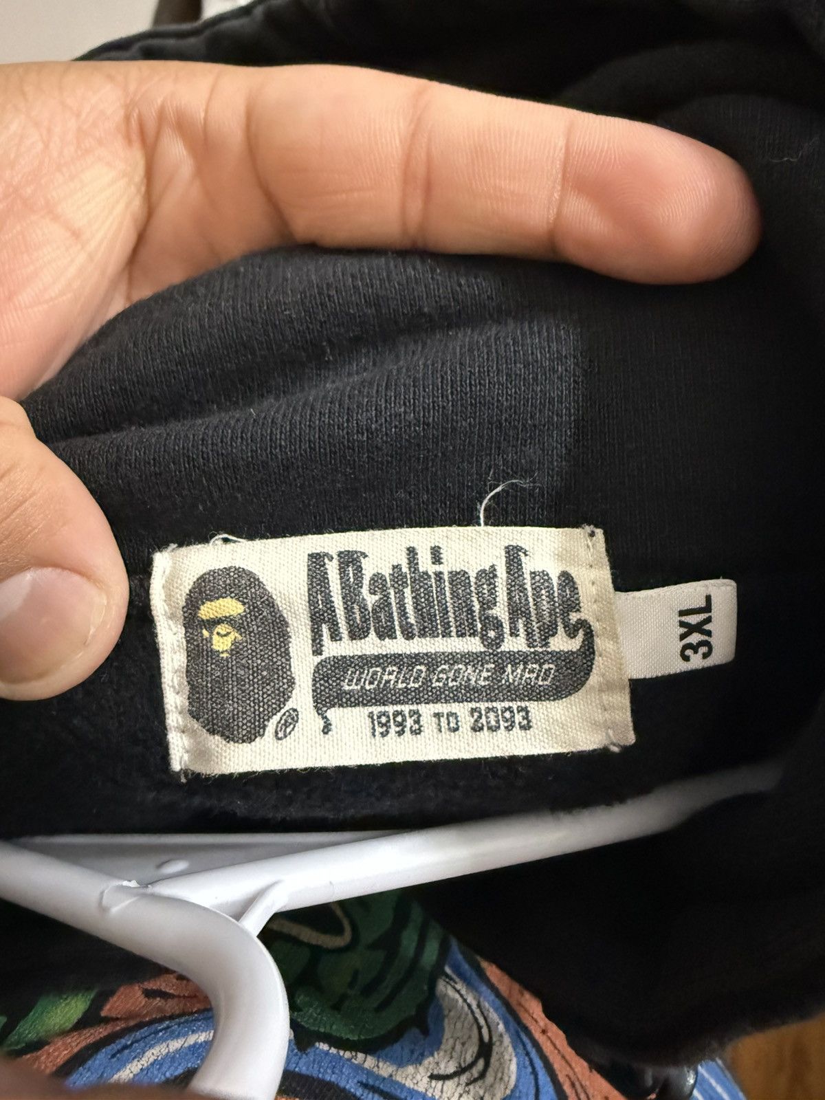 Bape Bape World Gone Mad Hoodie Size XXXL Size US XXL / EU 58 / 5 - 9 Thumbnail