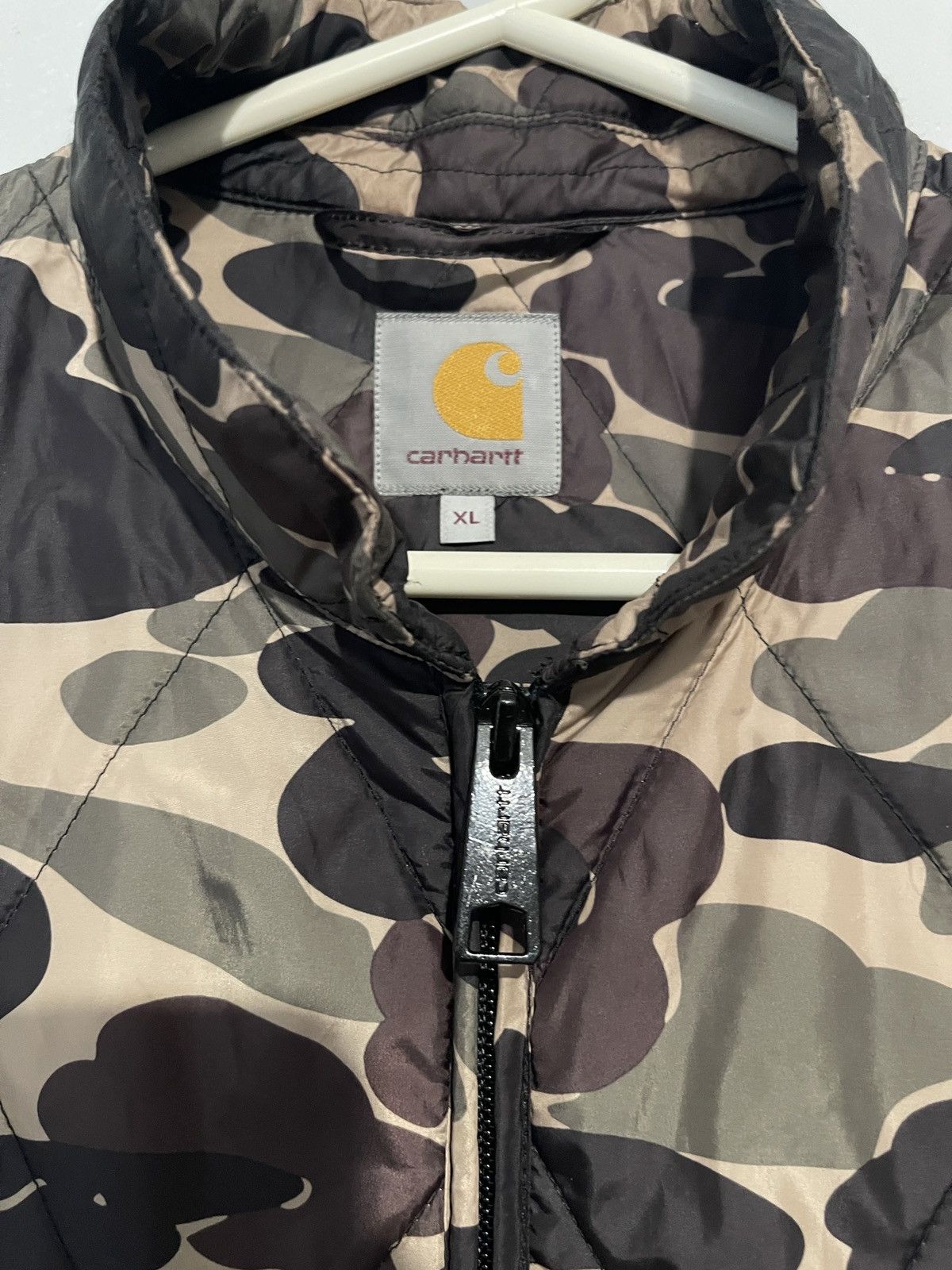 Carhartt × Vintage Carhartt Camp Vest Camo Size US XL / EU 56 / 4 - 3 Thumbnail