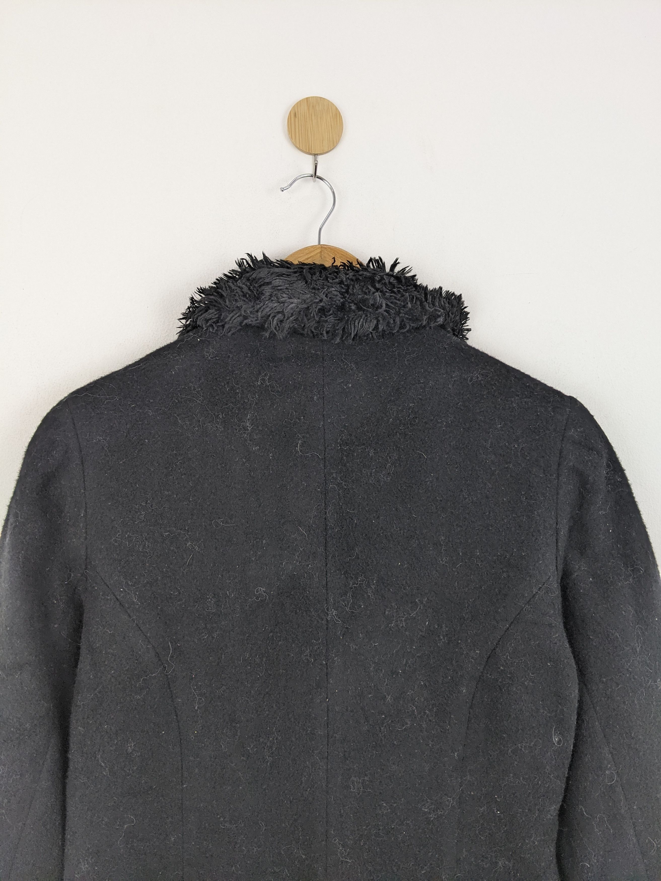If Six Was Nine × Japanese Brand Vintage Beth Comb Studio Sherpa Cashmere Wool Jacket Size US S / EU 44-46 / 1 - 4 Thumbnail