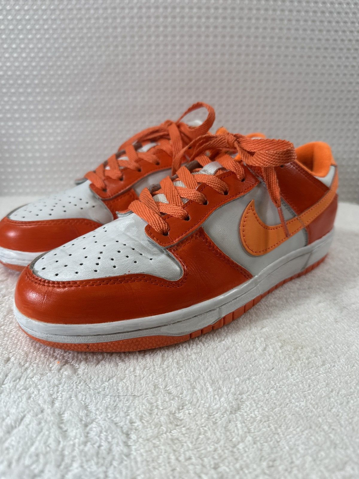 Nike Nike Mens Dunk Low Retro Syracuse Shoes Size US 7 / EU 40 - 2 Thumbnail