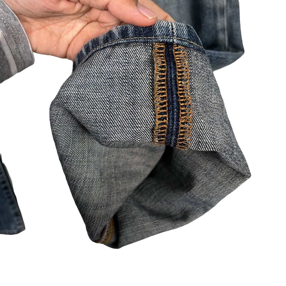 14th Addiction Vintage Japanese Designer Distressed Denim Size US 36 / EU 52 - 12 Thumbnail