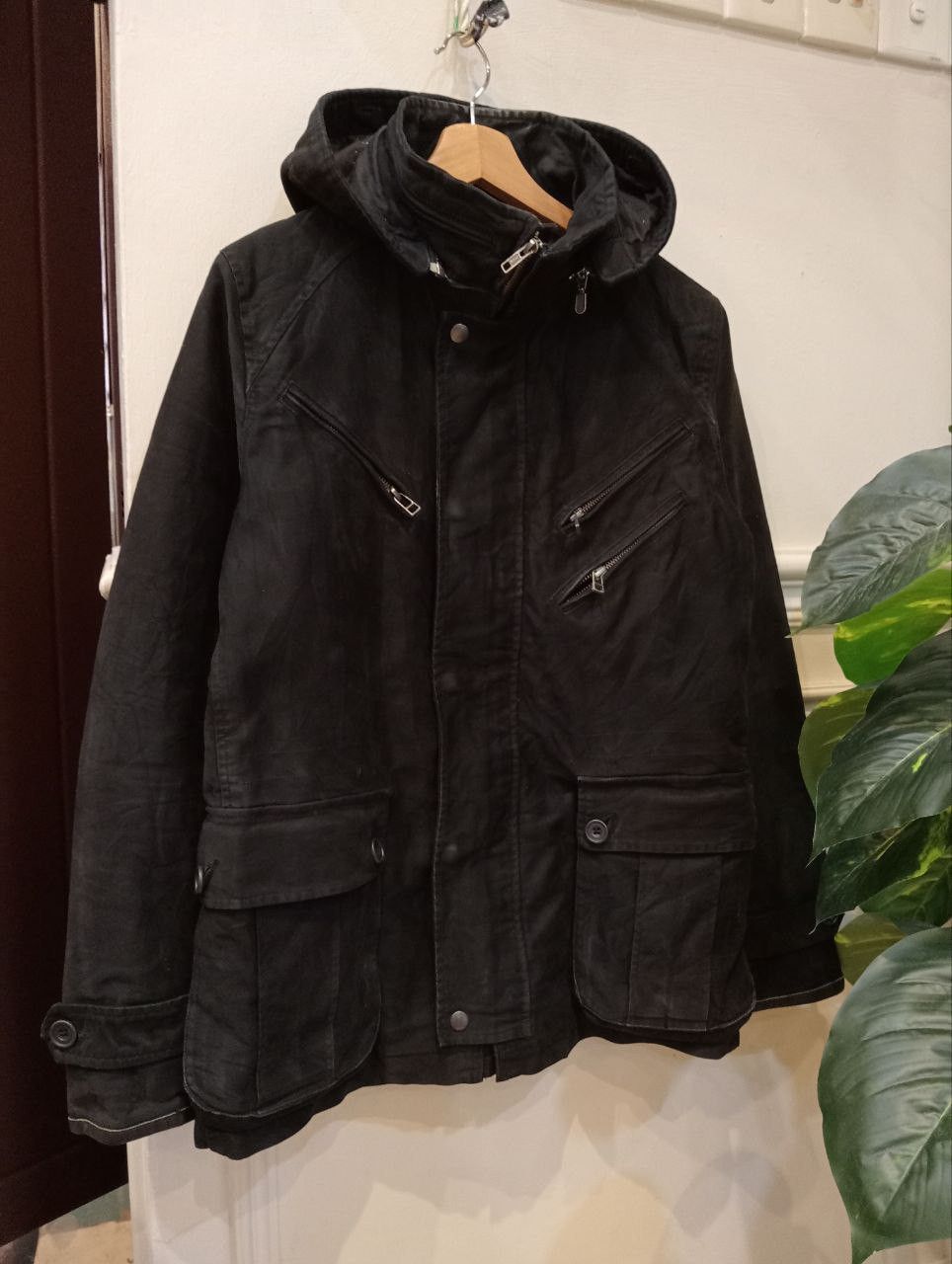 Japanese Brand RUPERT EDGE JAPAN BLACK HOODED JACKET Size US L / EU 52-54 / 3 - 1 Thumbnail
