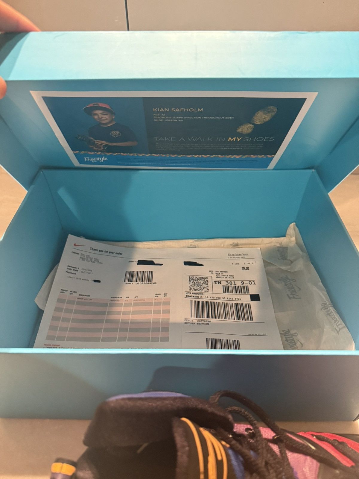 Nike LEBRON 13 DOERNBECHER SIZE 9.5 BRAND NEW! Size US 9.5 / EU 42-43 - 8 Thumbnail