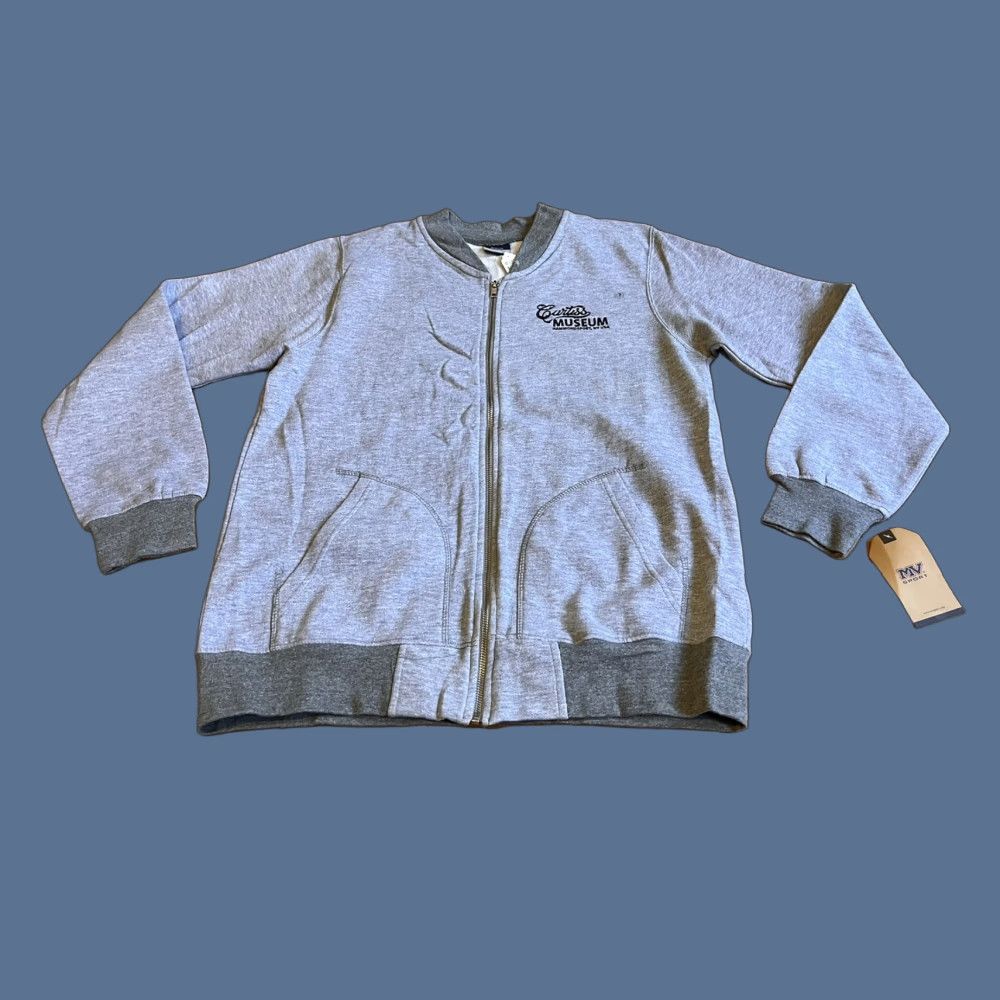 Vintage Curtiss Motorcycle & Aviation Museum Hammondsport New York Sweater Men’s L Grey Size US L / EU 52-54 / 3 - 1 Thumbnail