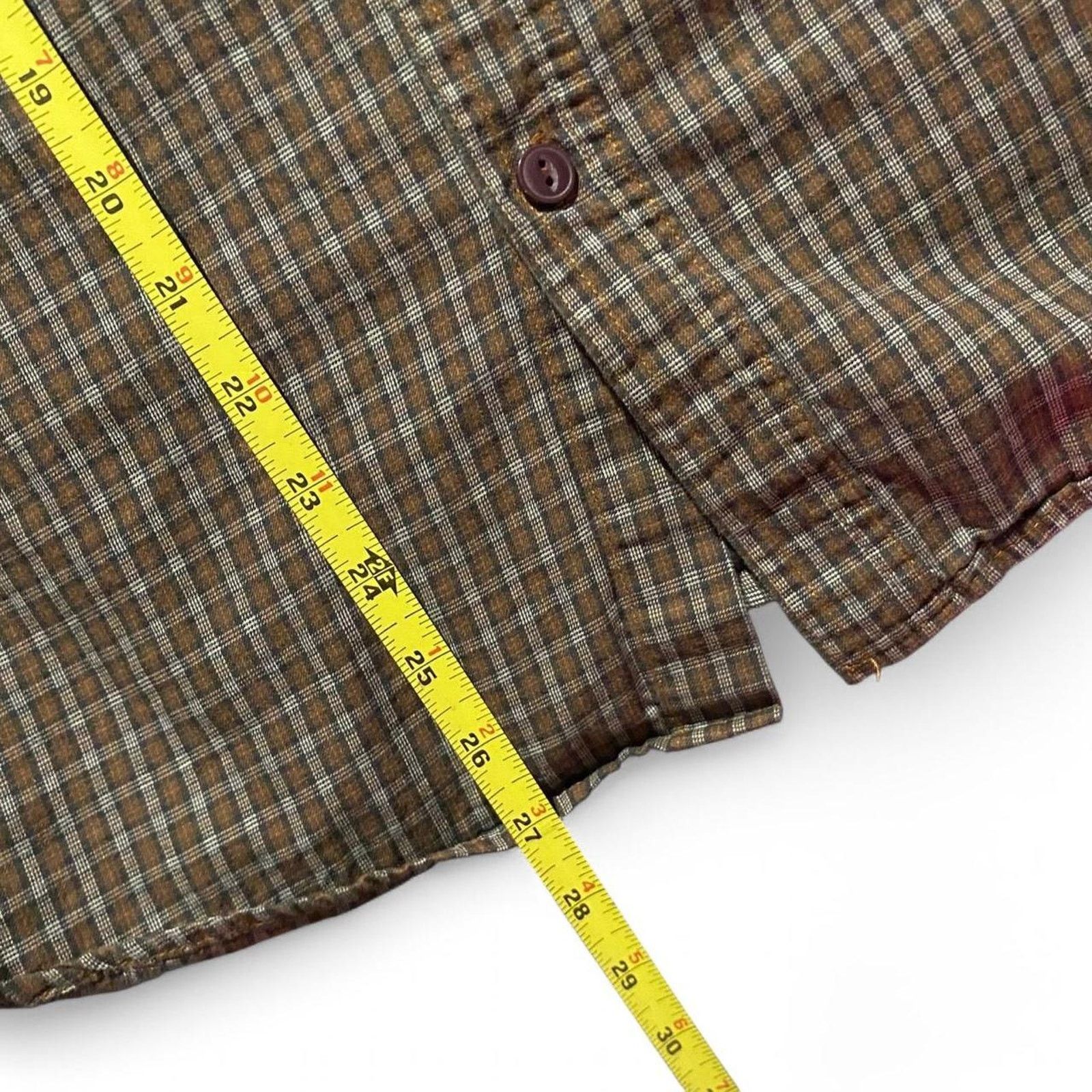 Cotton On Cotton on brown plaid button up Size US M / EU 48-50 / 2 - 5 Thumbnail