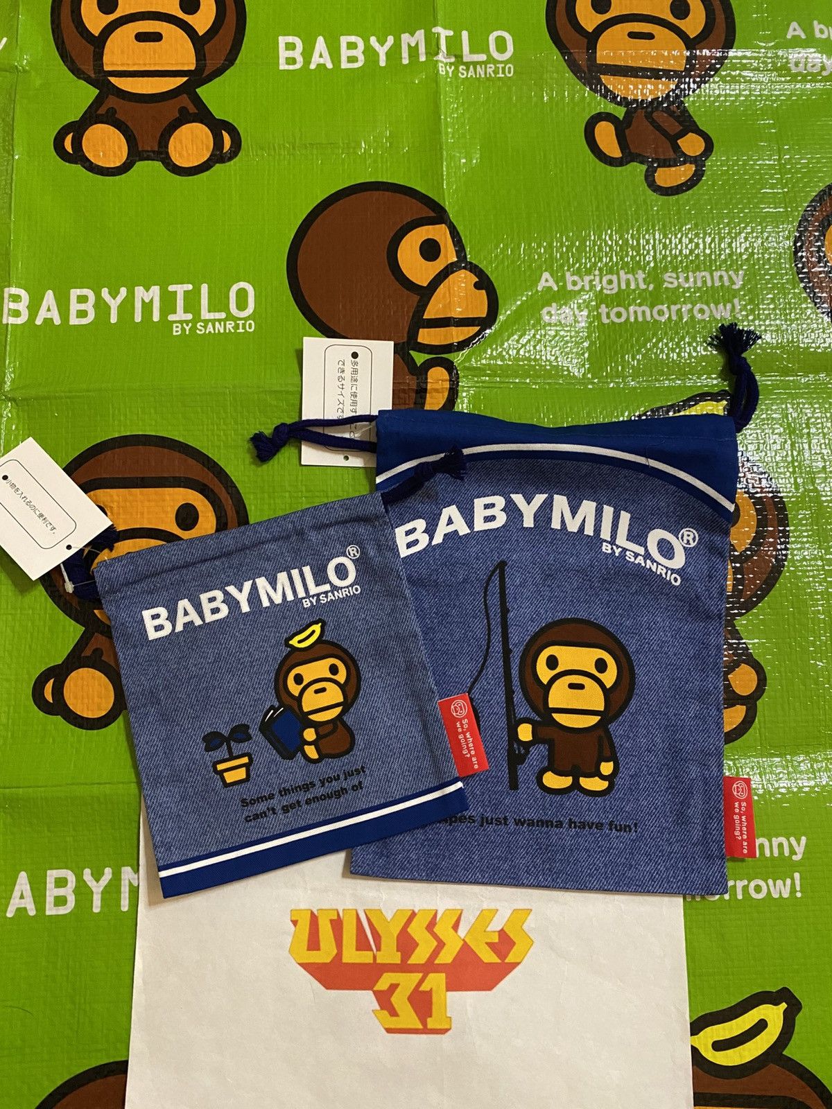 Bape Baby Milo Pouch Set Size ONE SIZE - 2 Thumbnail