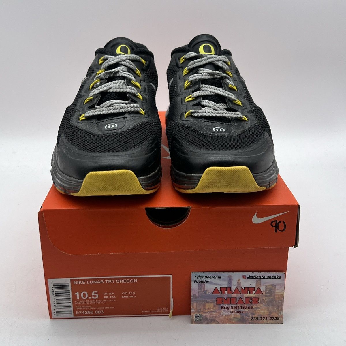 Nike Lunar tr1 Oregon away Size US 10.5 / EU 43-44 - 2 Thumbnail