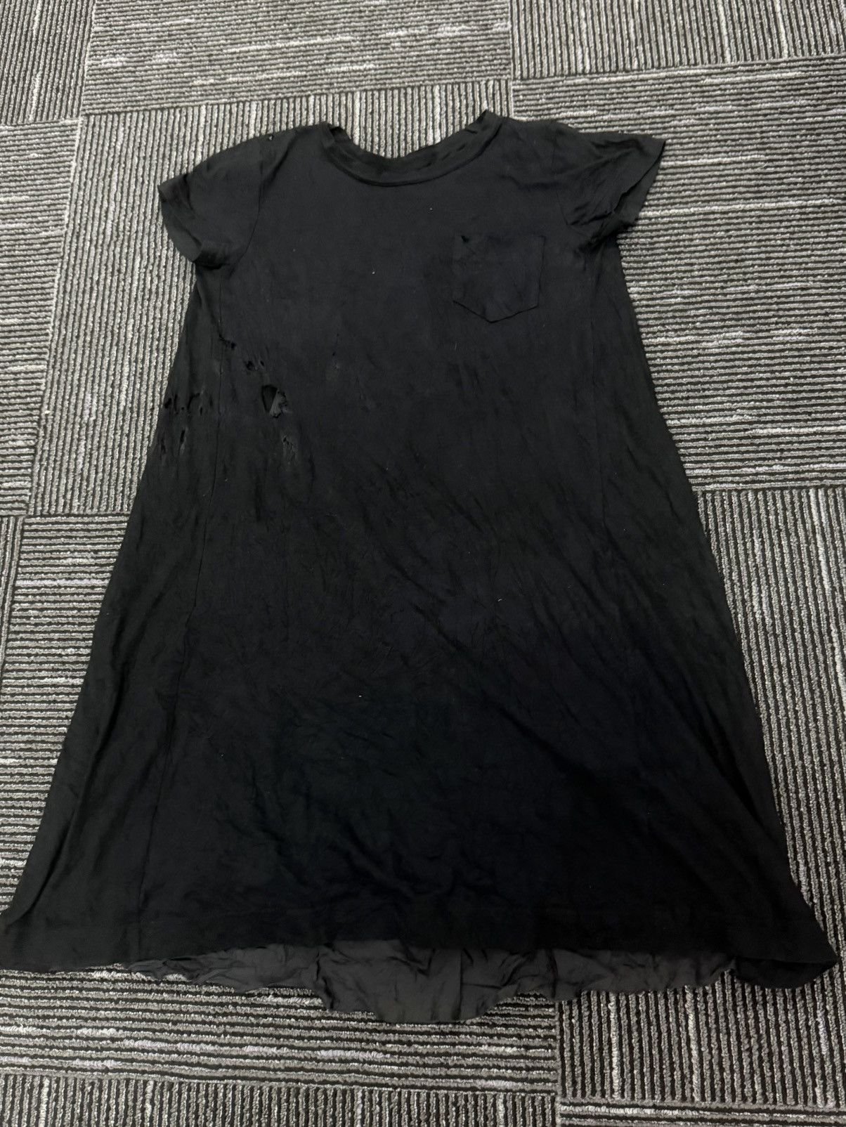 Sacai Blouses Distressed Design