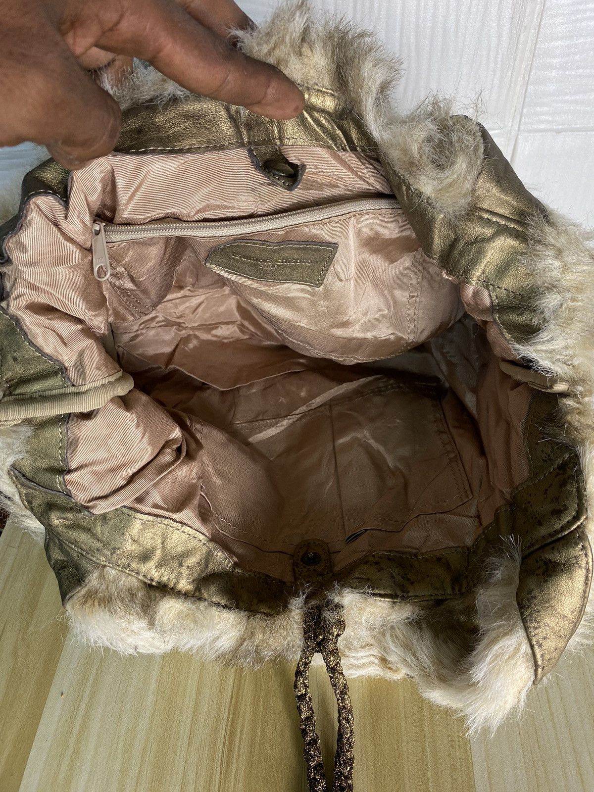 Issey Miyake × Tsumori Chisato Vintage TSUMORI CHISATO FUR RABBIT CARRY BAG Size ONE SIZE - 4 Thumbnail