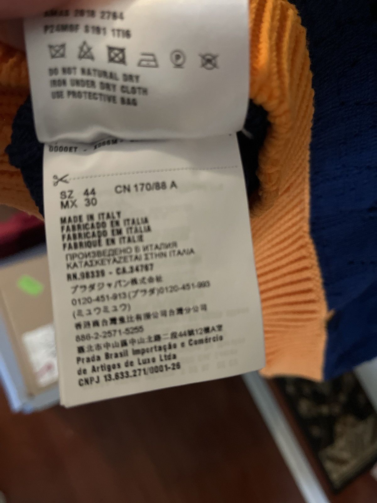 Prada Prada Argyle Stitch Sweater Size M / US 6-8 / IT 42-44 - 7 Thumbnail