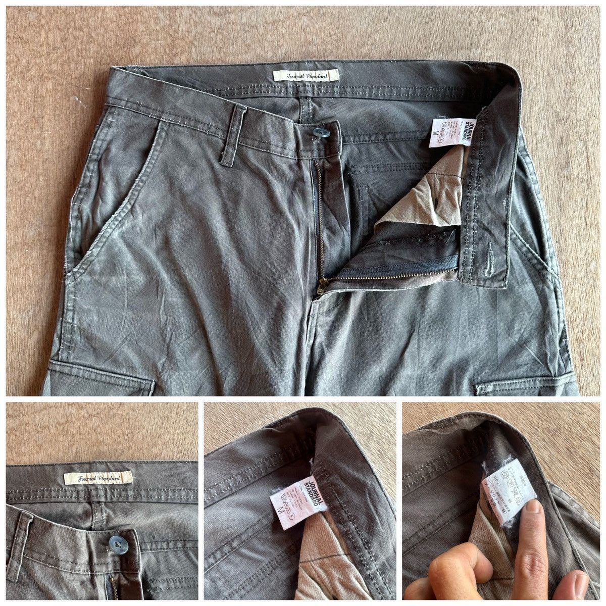 Japanese Brand JOURNAL STANDARD Japan Utility Tactical Cargo Pants Size M Size US 31 - 17 Thumbnail