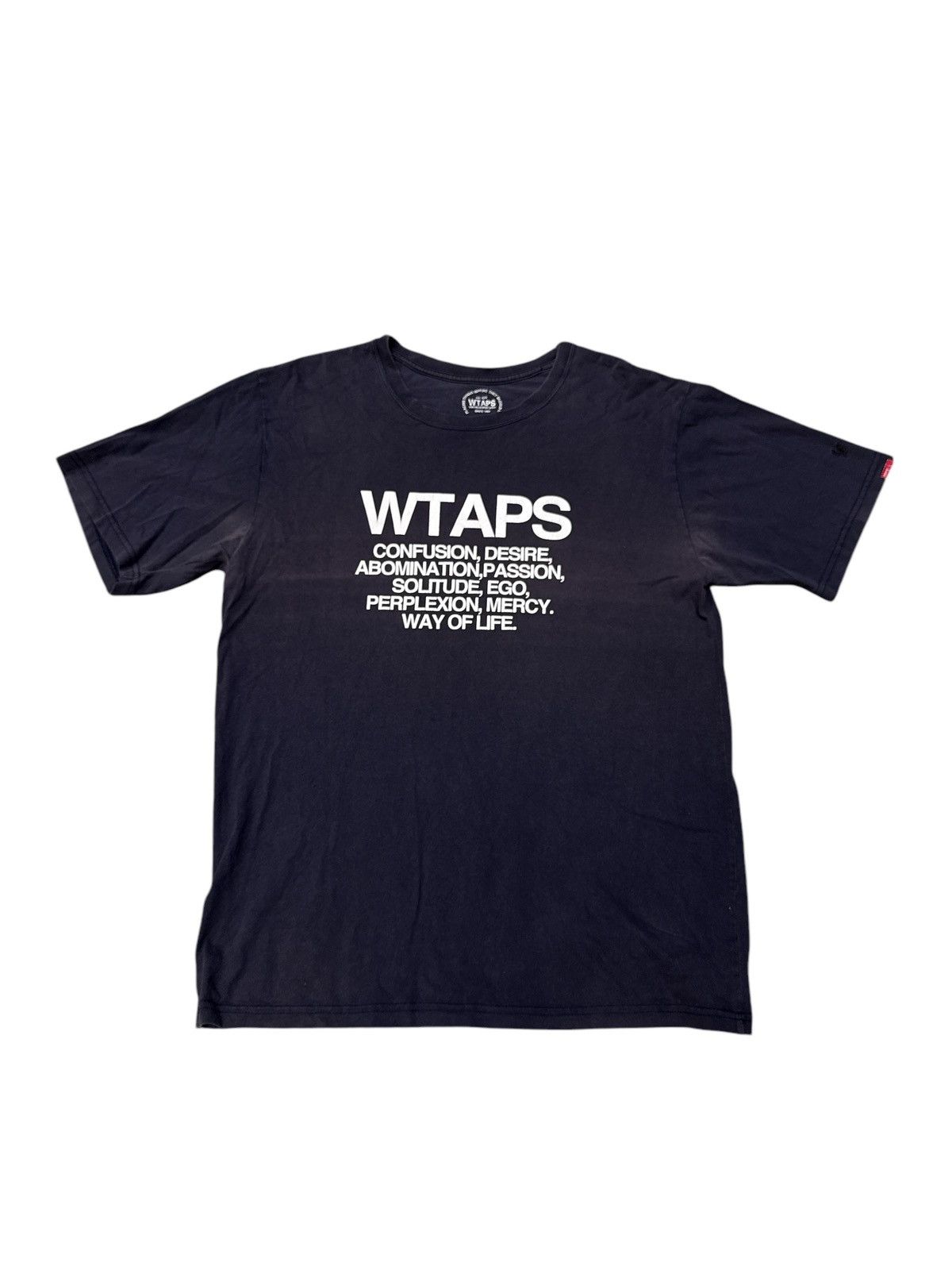 Wtaps WTAPS SUNFADED SPELLOUT SHIRT Size US M / EU 48-50 / 2 - 1 Thumbnail