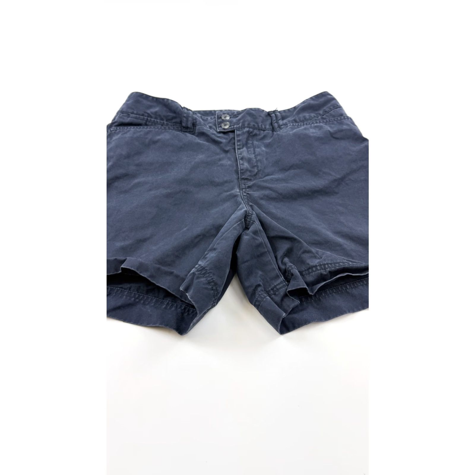 Eddie Bauer Eddie Bauer Shorts Womens Size 10 Navy Blue Mercer Fit 100% Cotton Casual Summer Size 32" / US 10 / IT 46 - 2 Thumbnail