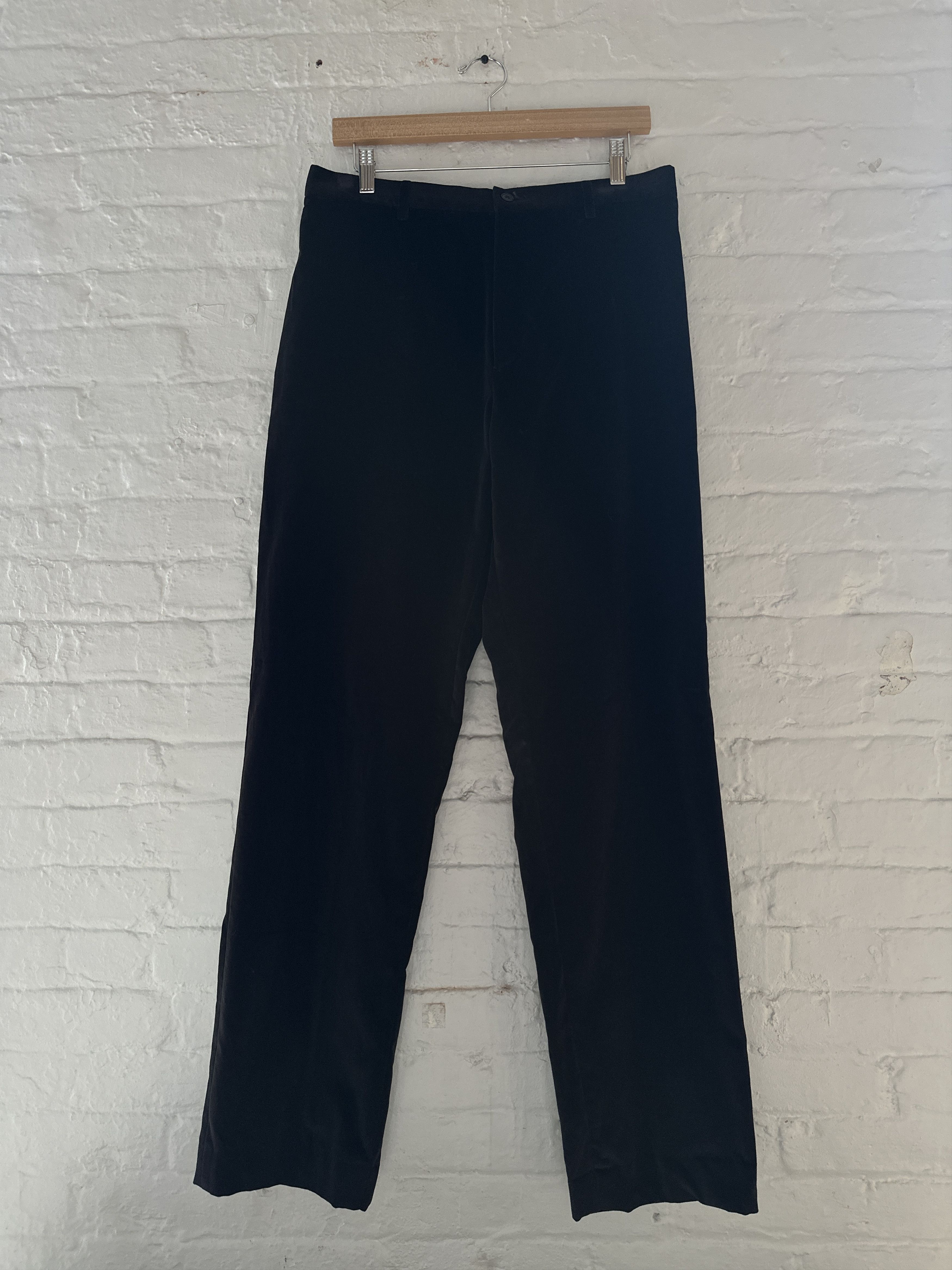 Maison Margiela Maison Margiela Velour Trousers Size US 32 / EU 48 - 1 Thumbnail