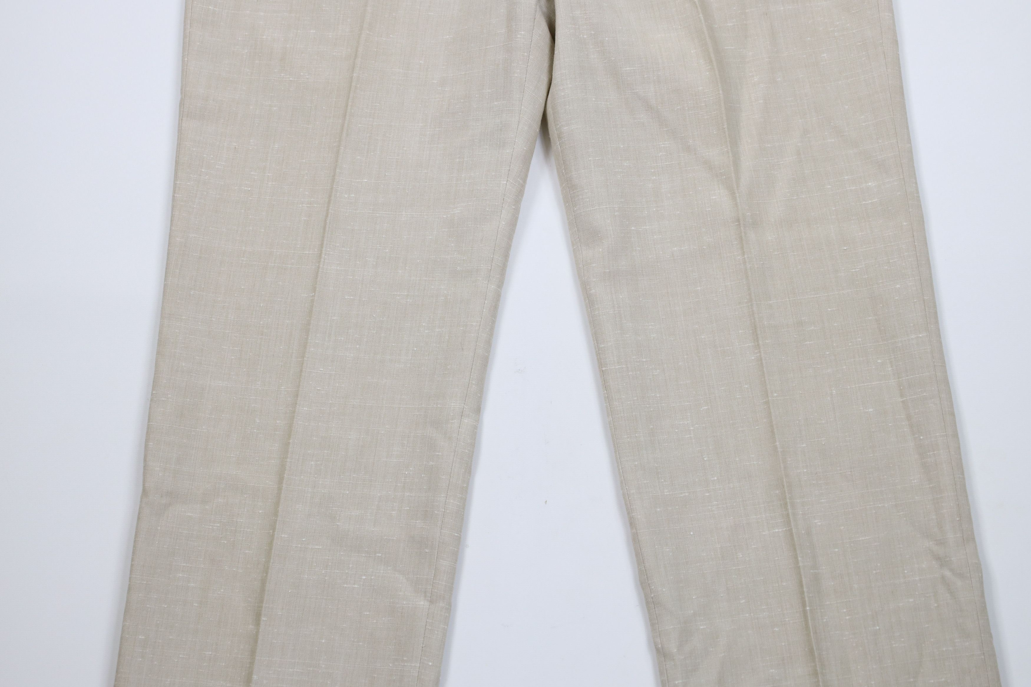 Vintage Vintage 70s Streetwear Fleck Flared Wide Leg Chino Pants USA Size US 38 / EU 54 - 3 Thumbnail