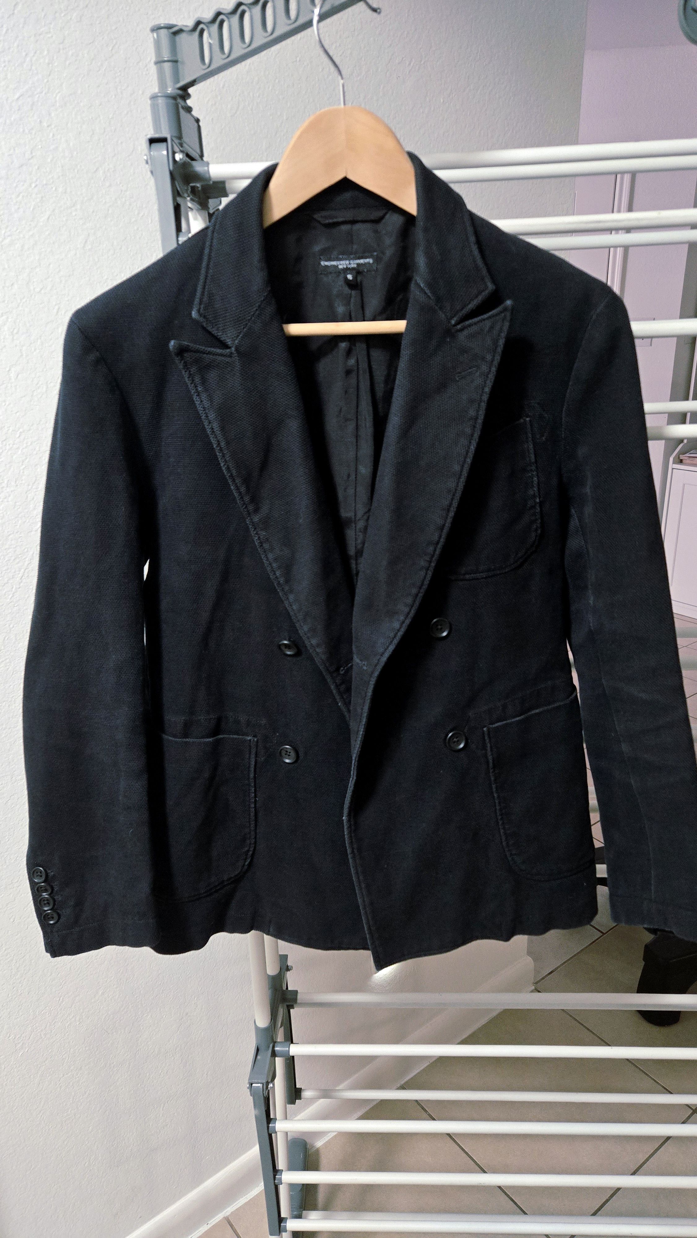 Engineered Garments Dexter Double Breasted Peak Lapel Jacket Size US S / EU 44-46 / 1 - 1 Thumbnail