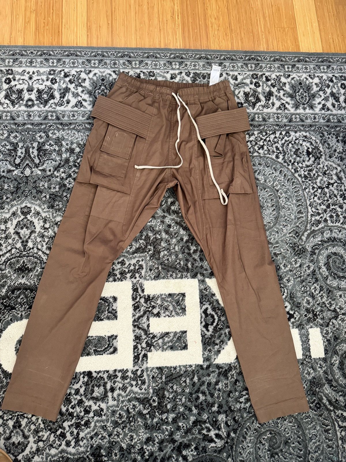 Rick Owens Rick Owens Creatch Cargo Pants Caramel Size US 34 / EU 50 - 6 Thumbnail