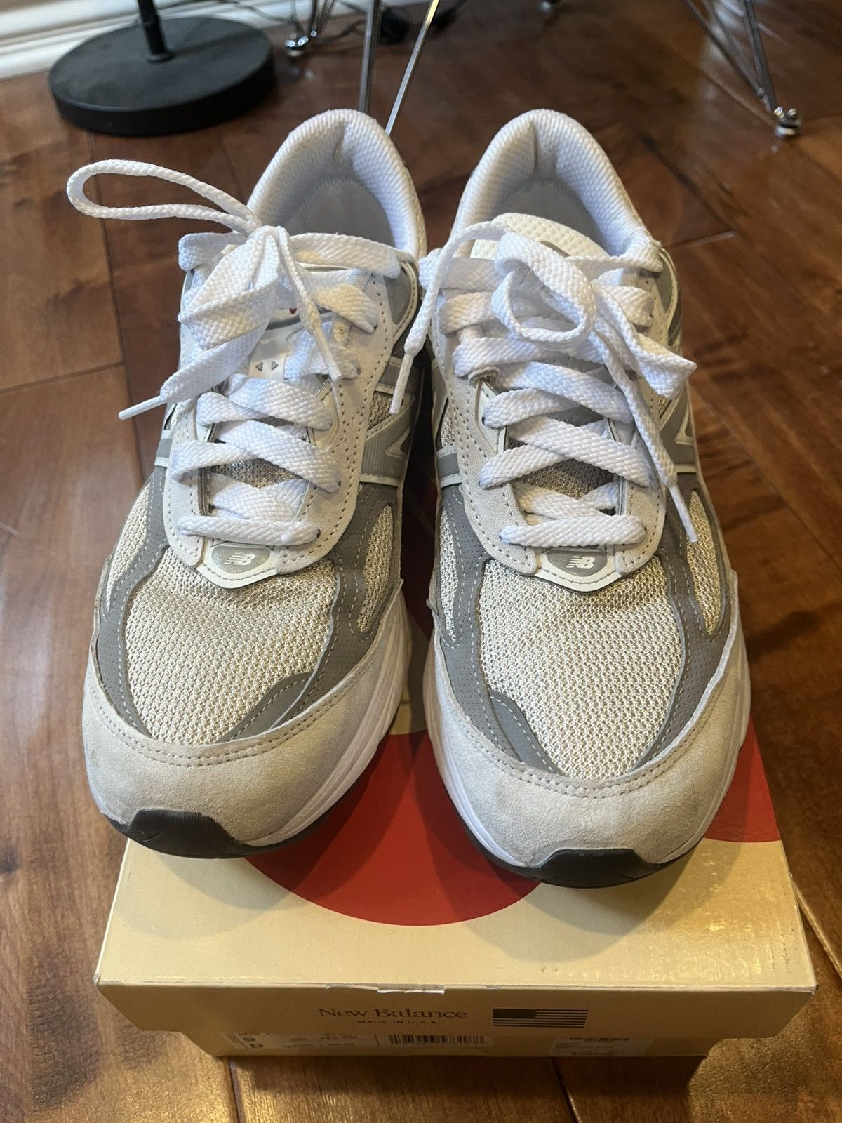 New Balance 990v6 USA 9 grey white Size US 9 / EU 42 - 7 Thumbnail