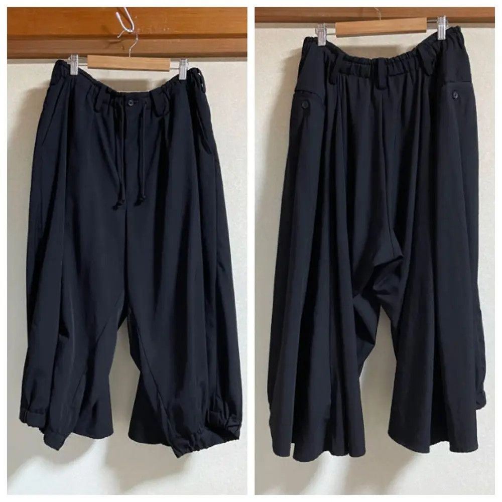 Yohji Yamamoto Yohji Yamamoto Pour Homme SS19 Wool Karasu Crow Pants Size US 34 / EU 50 - 15 Thumbnail