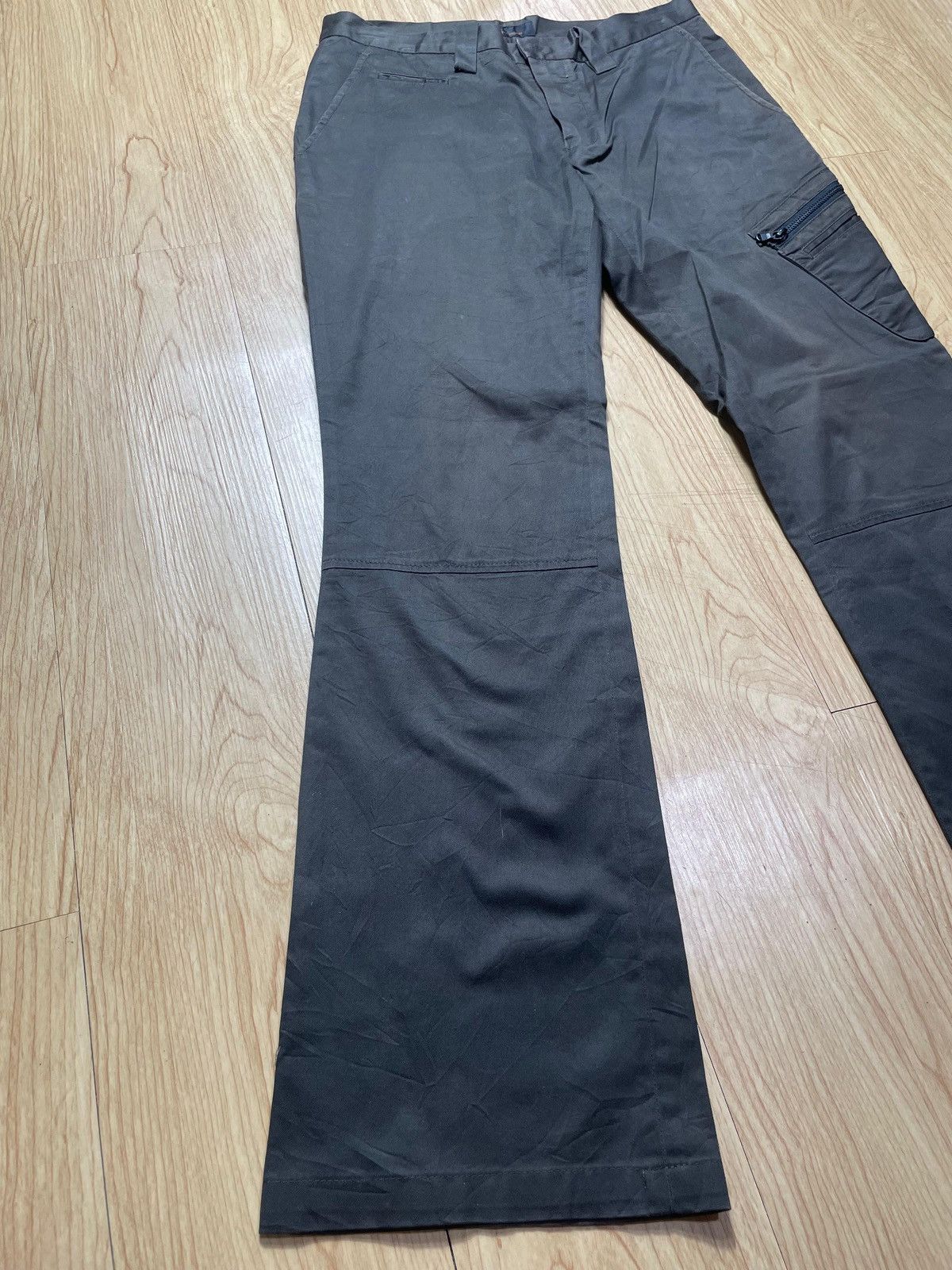 Tete Homme TETE HOMME ISSEY MIYAKE Flare Pants Cargo Size US 27 - 6 Thumbnail