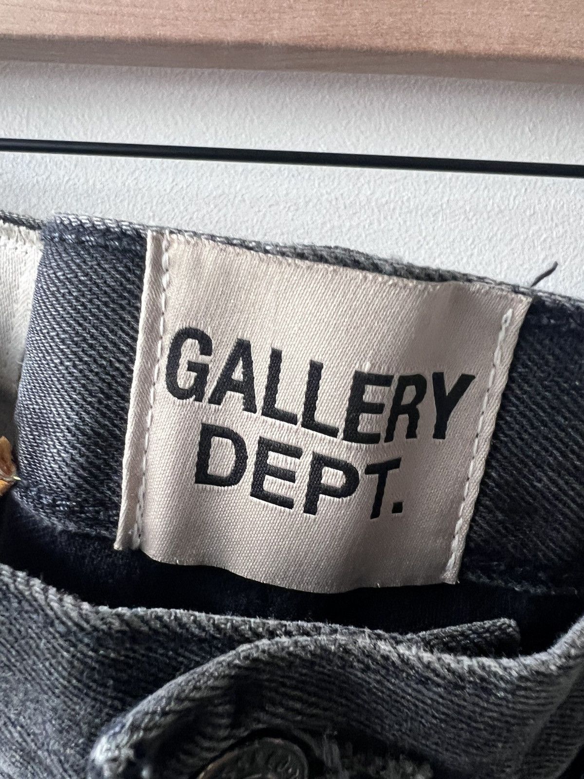Gallery Dept. Gallery Dept Ready Zip Denim (Black) Size US 32 / EU 48 - 2 Thumbnail