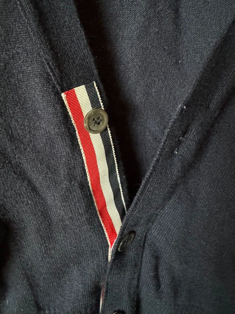 Thom Browne Thom Browne Cashmere cardigan Size US L / EU 52-54 / 3 - 5 Thumbnail