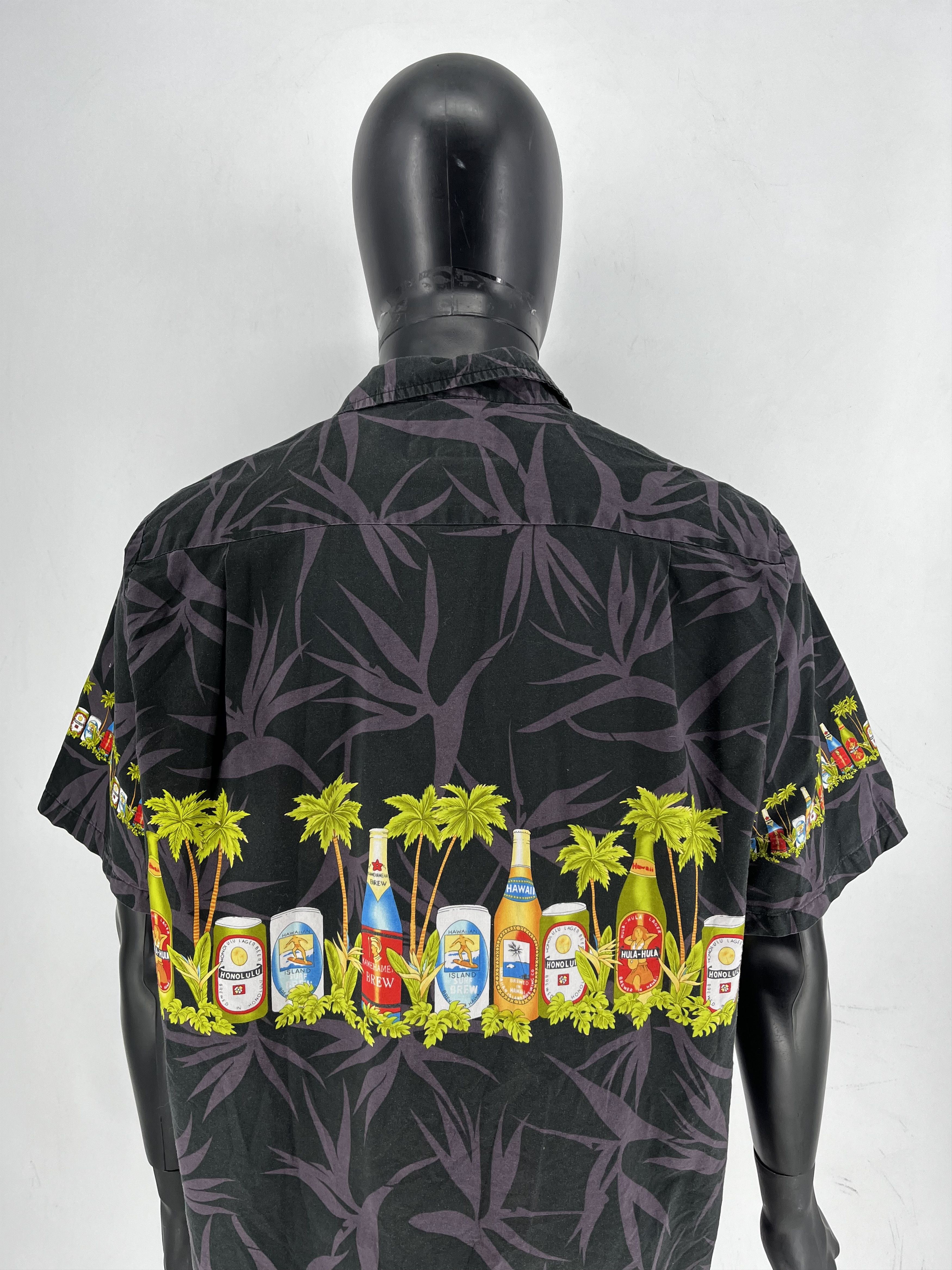 Vintage Vintage RJC Hawaii Made Cotton Hawaiian Camp Collar Shirt Size US XL / EU 56 / 4 - 10 Thumbnail